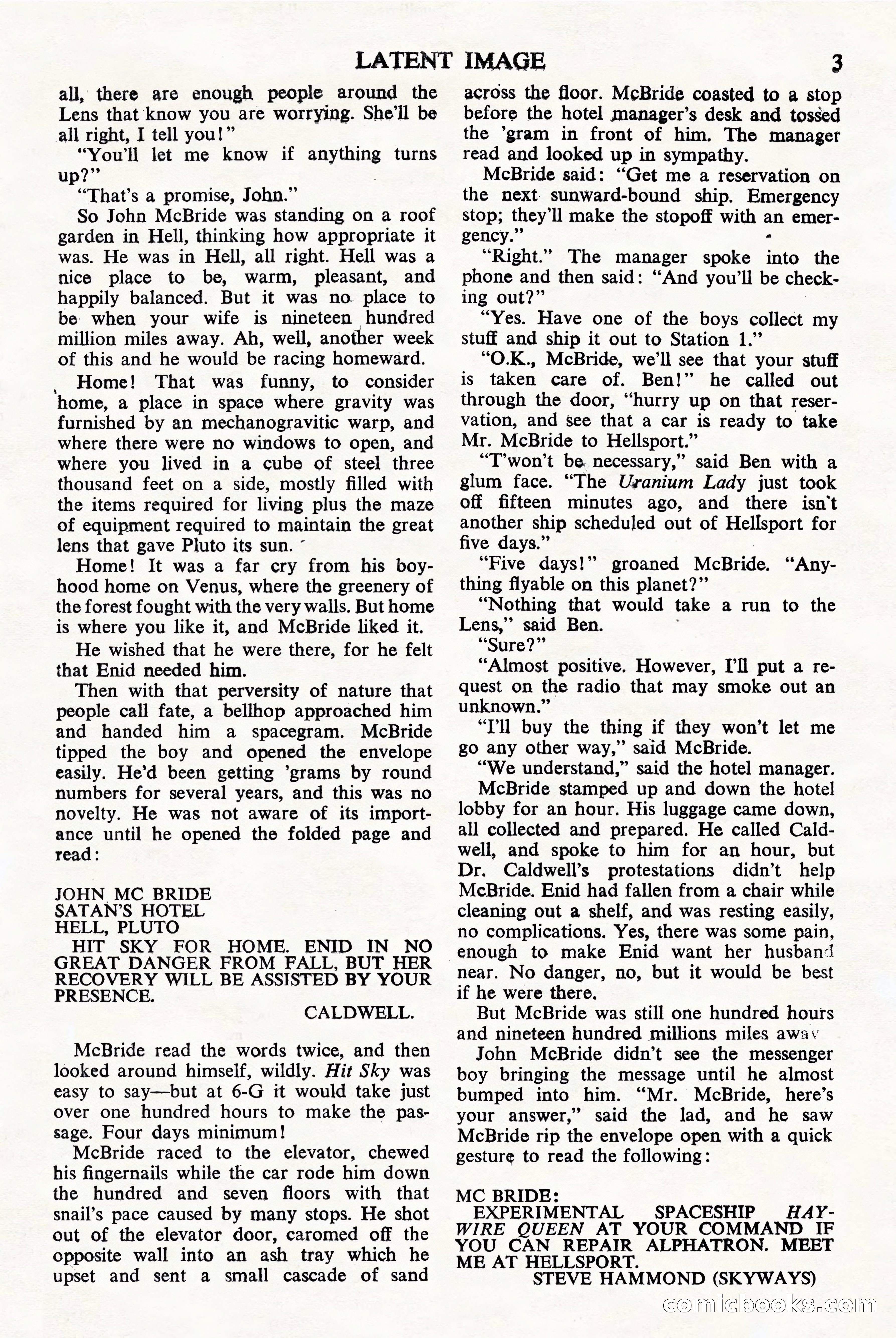 Astounding Science Fiction, British Edition — page 5 of 68