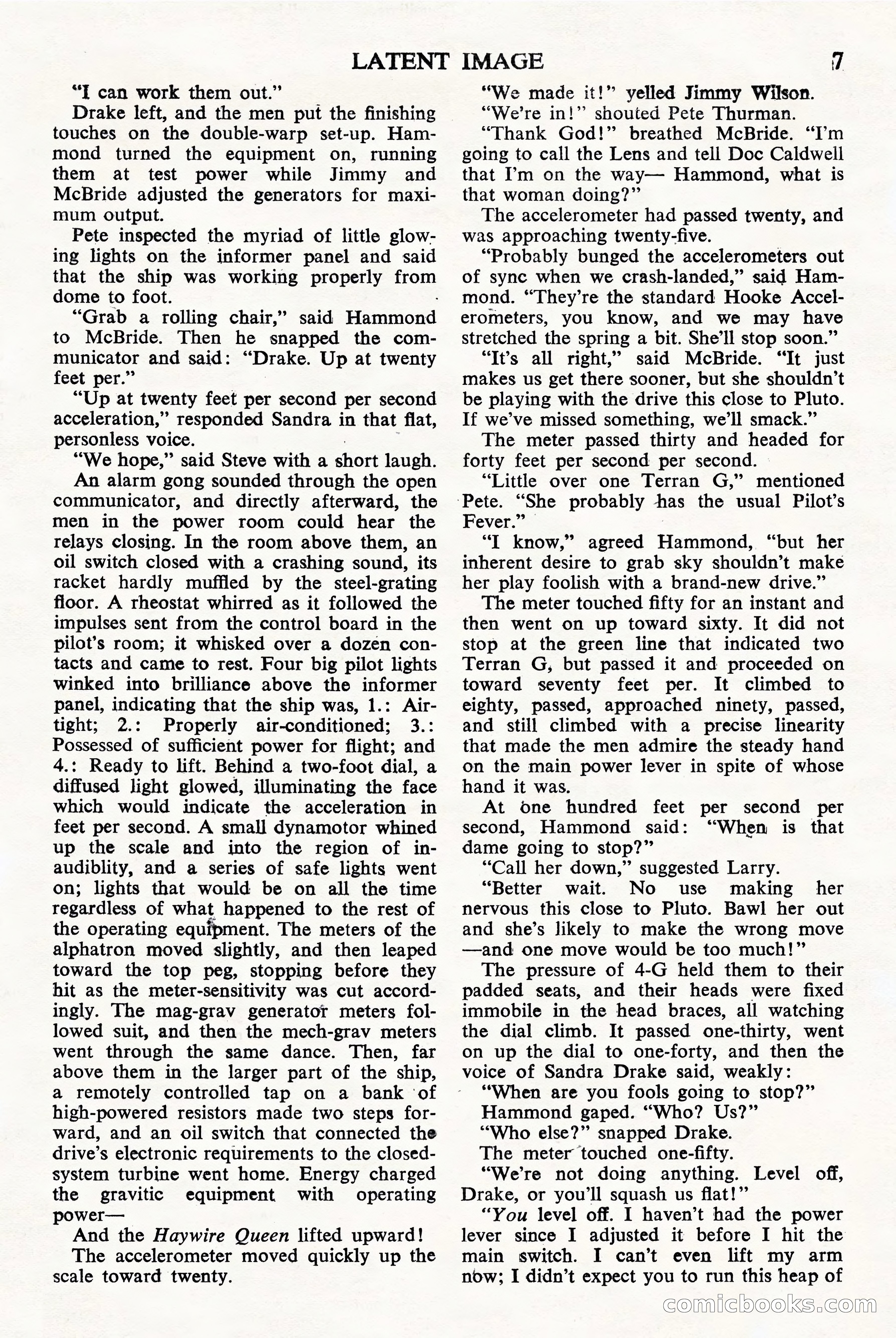 Astounding Science Fiction, British Edition — page 9 of 68