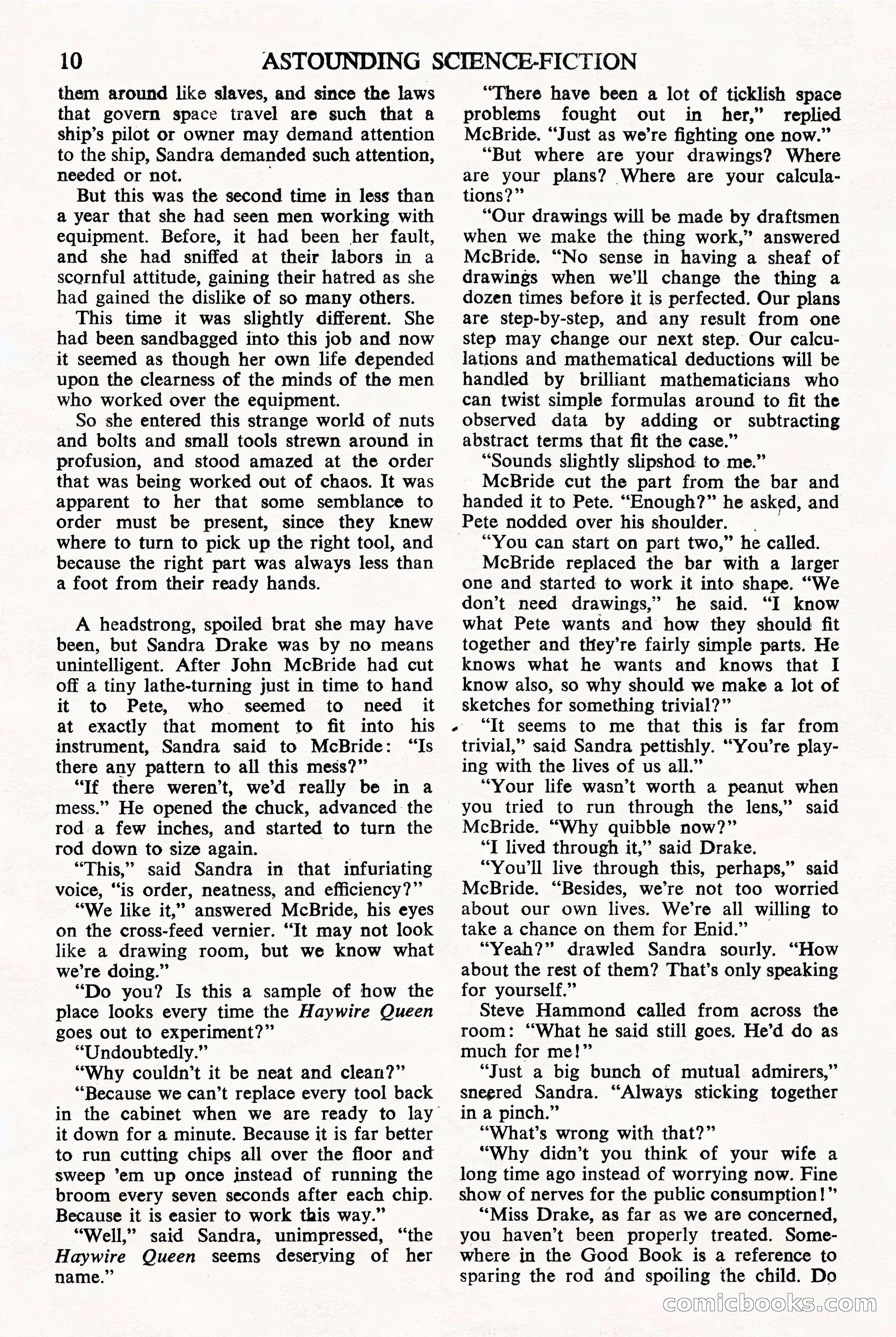 Astounding Science Fiction, British Edition — page 12 of 68