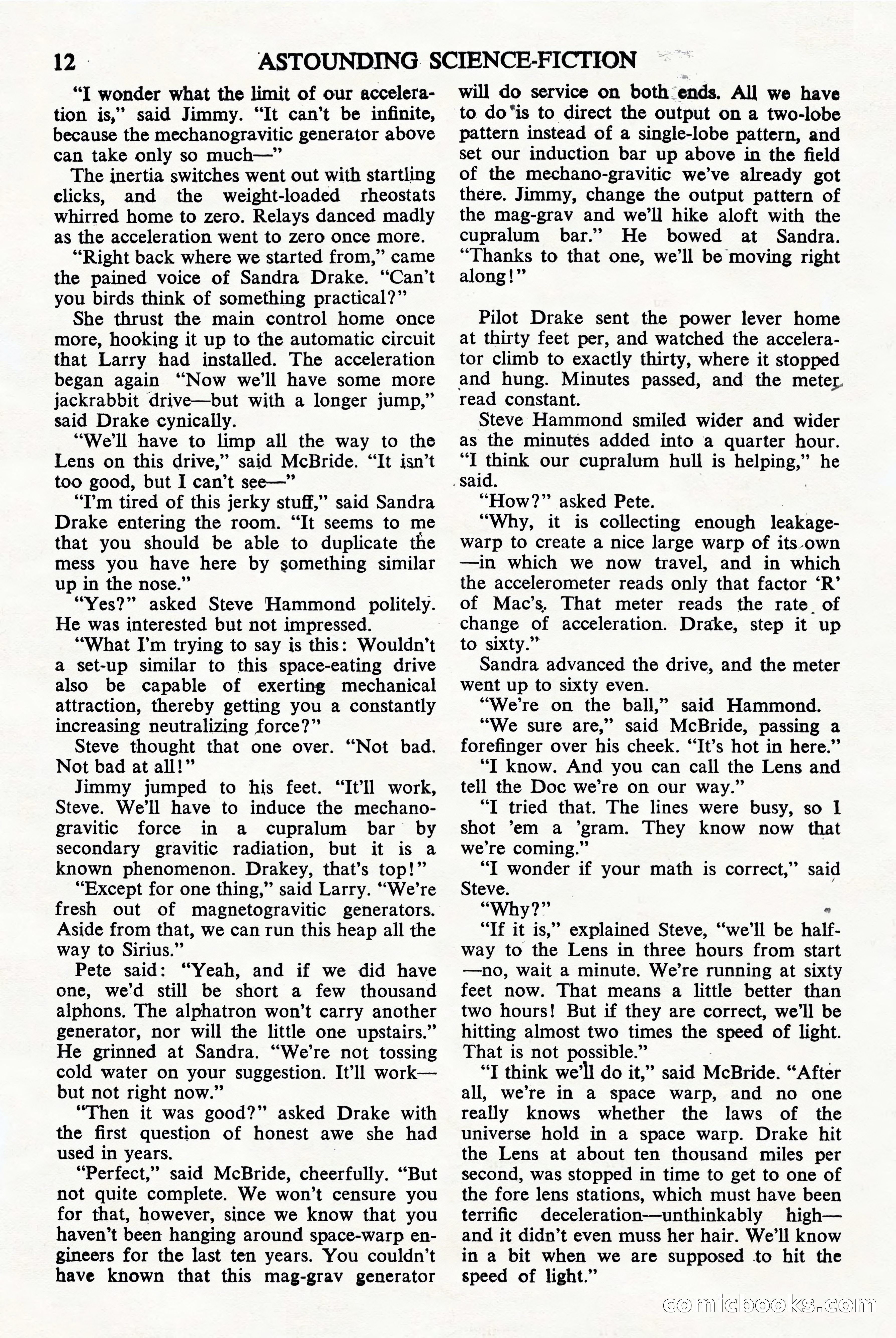 Astounding Science Fiction, British Edition — page 14 of 68