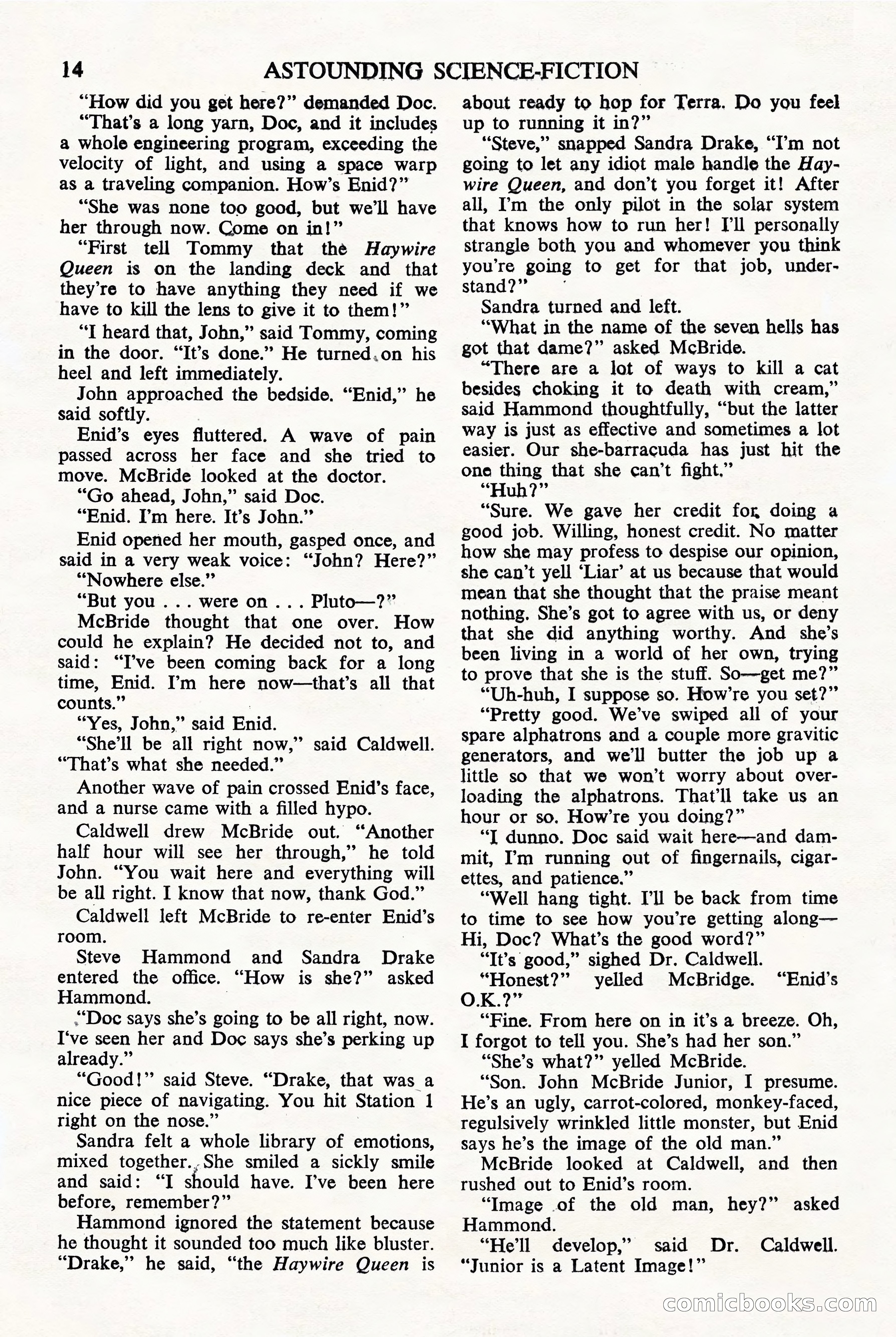 Astounding Science Fiction, British Edition — page 16 of 68