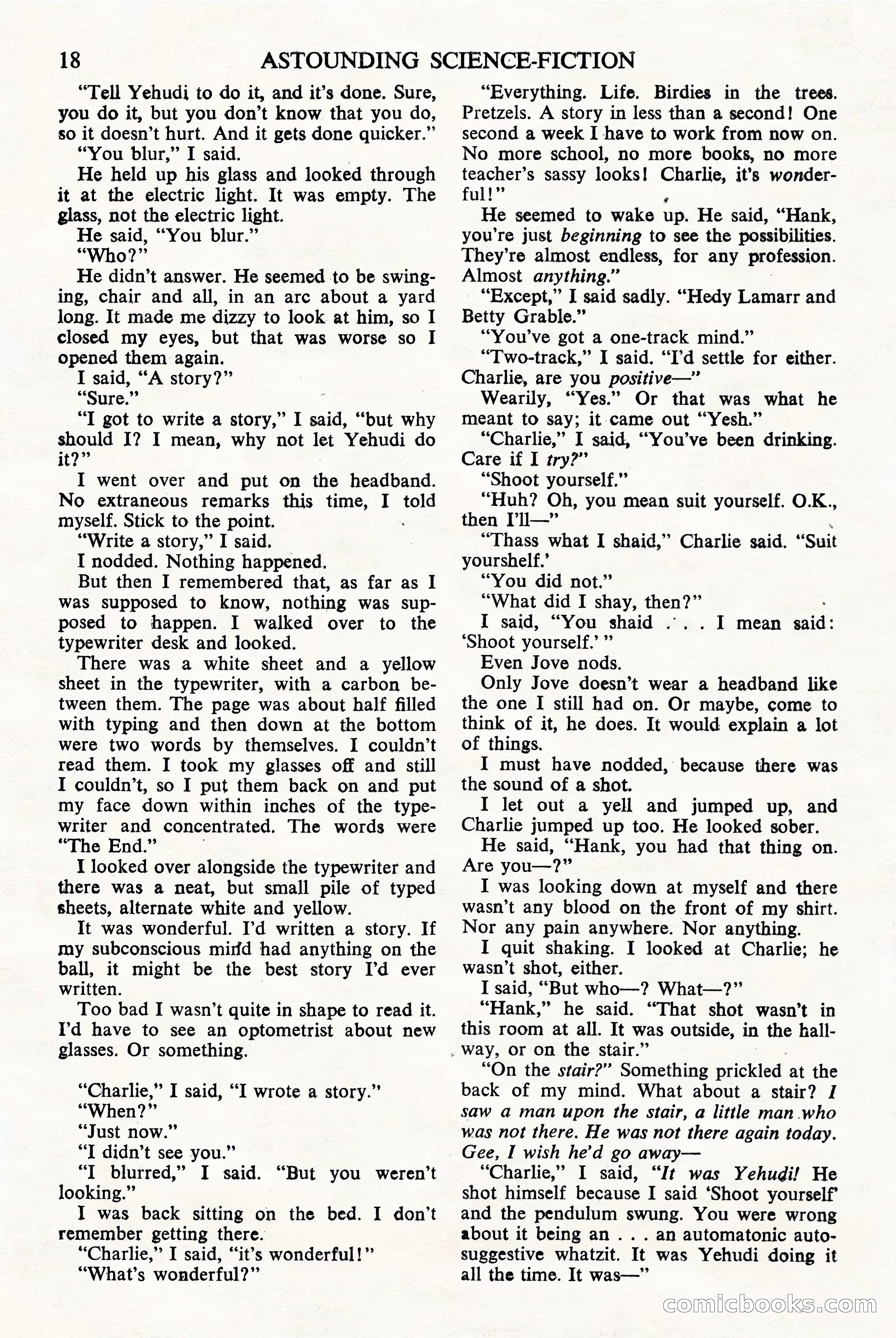 Astounding Science Fiction, British Edition — page 20 of 68