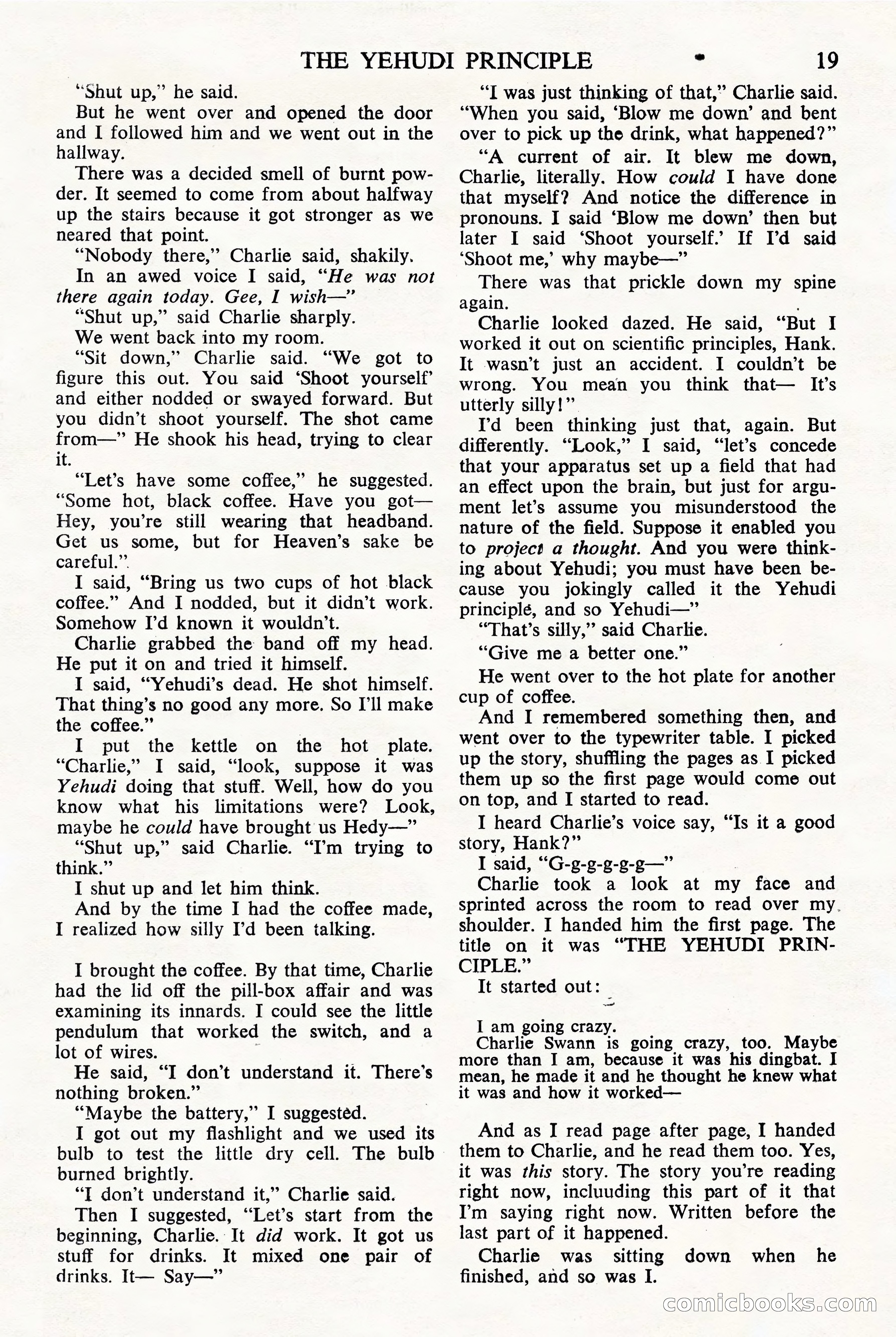 Astounding Science Fiction, British Edition — page 21 of 68