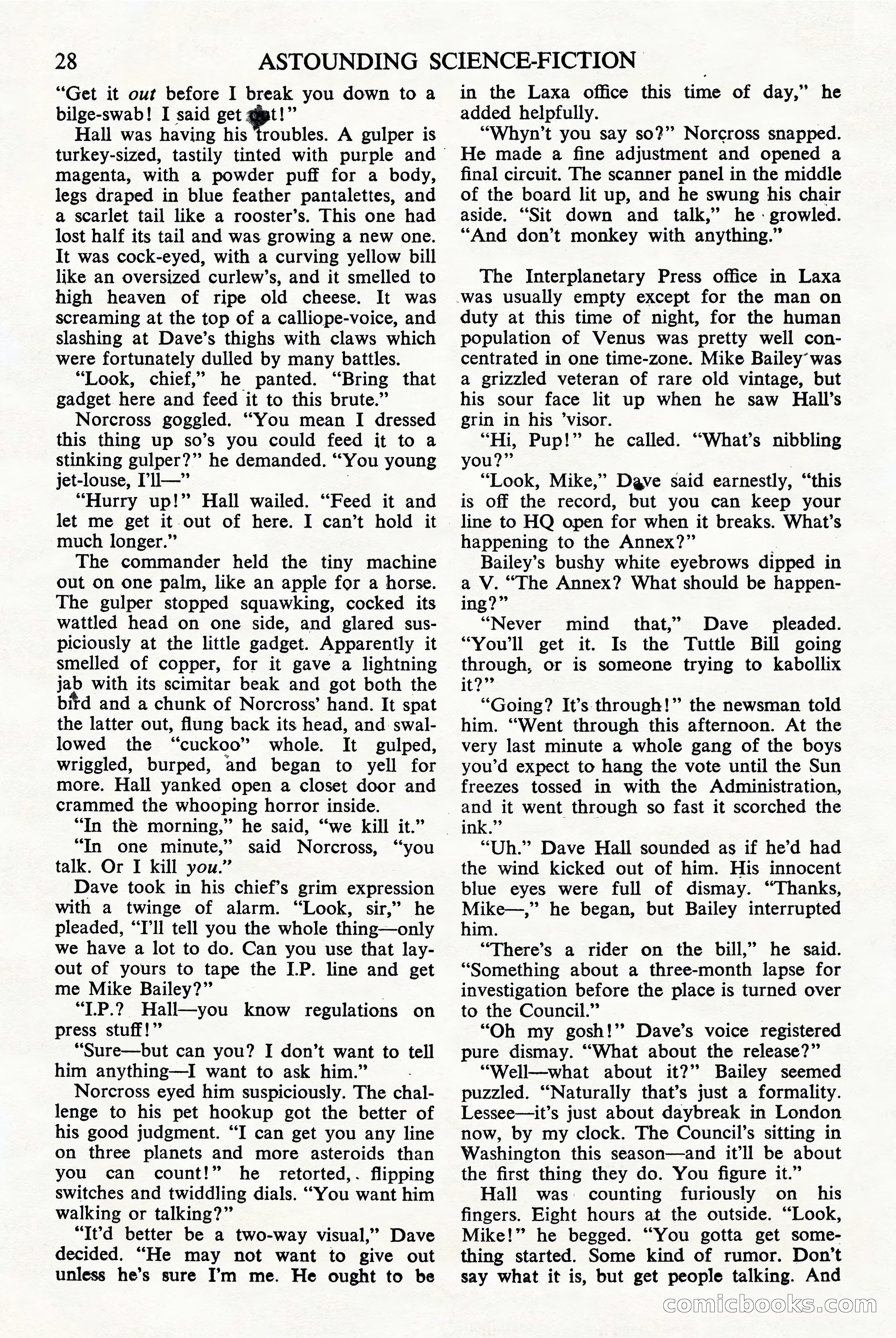 Astounding Science Fiction, British Edition — page 30 of 68