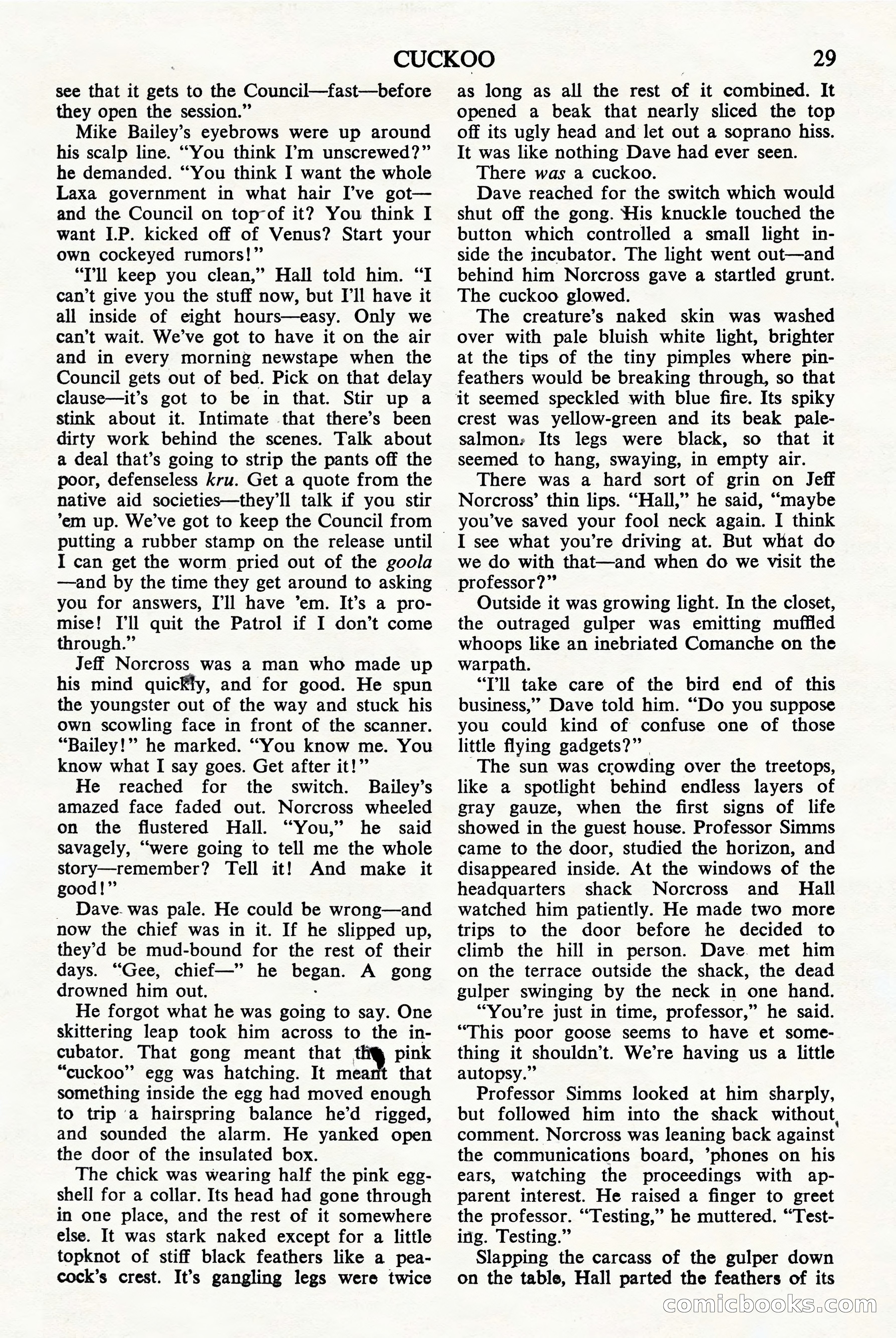 Astounding Science Fiction, British Edition — page 31 of 68
