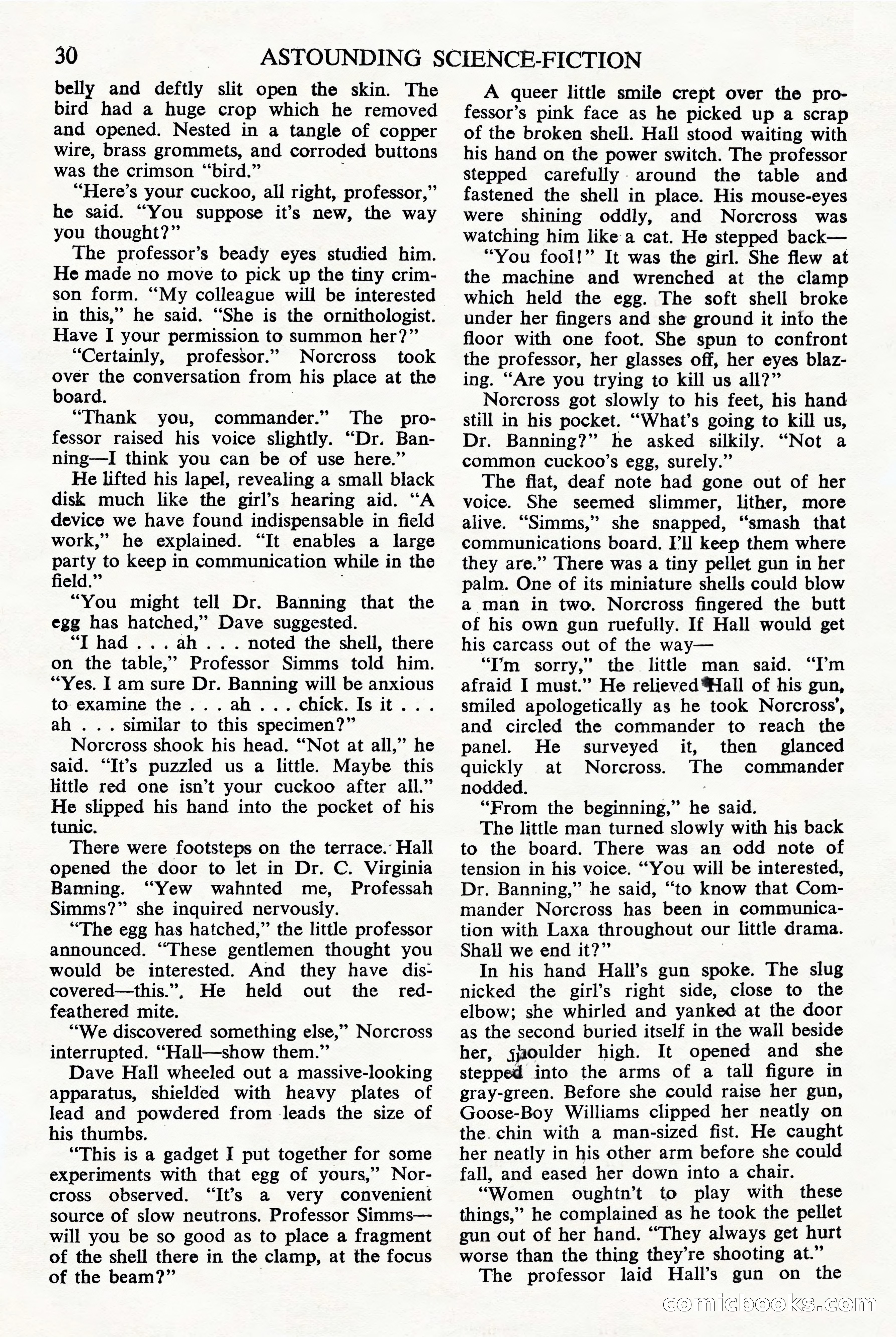 Astounding Science Fiction, British Edition — page 32 of 68