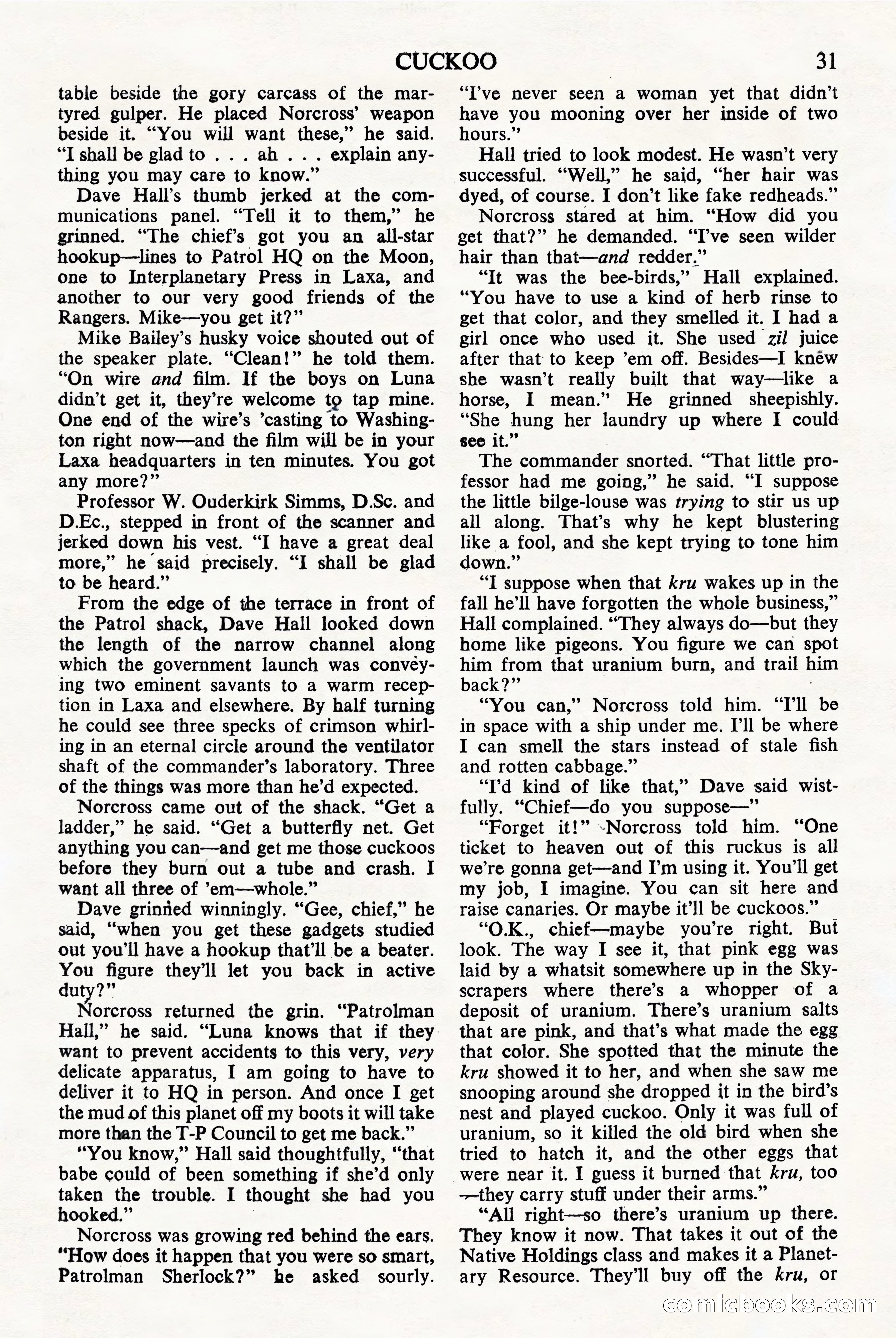 Astounding Science Fiction, British Edition — page 33 of 68