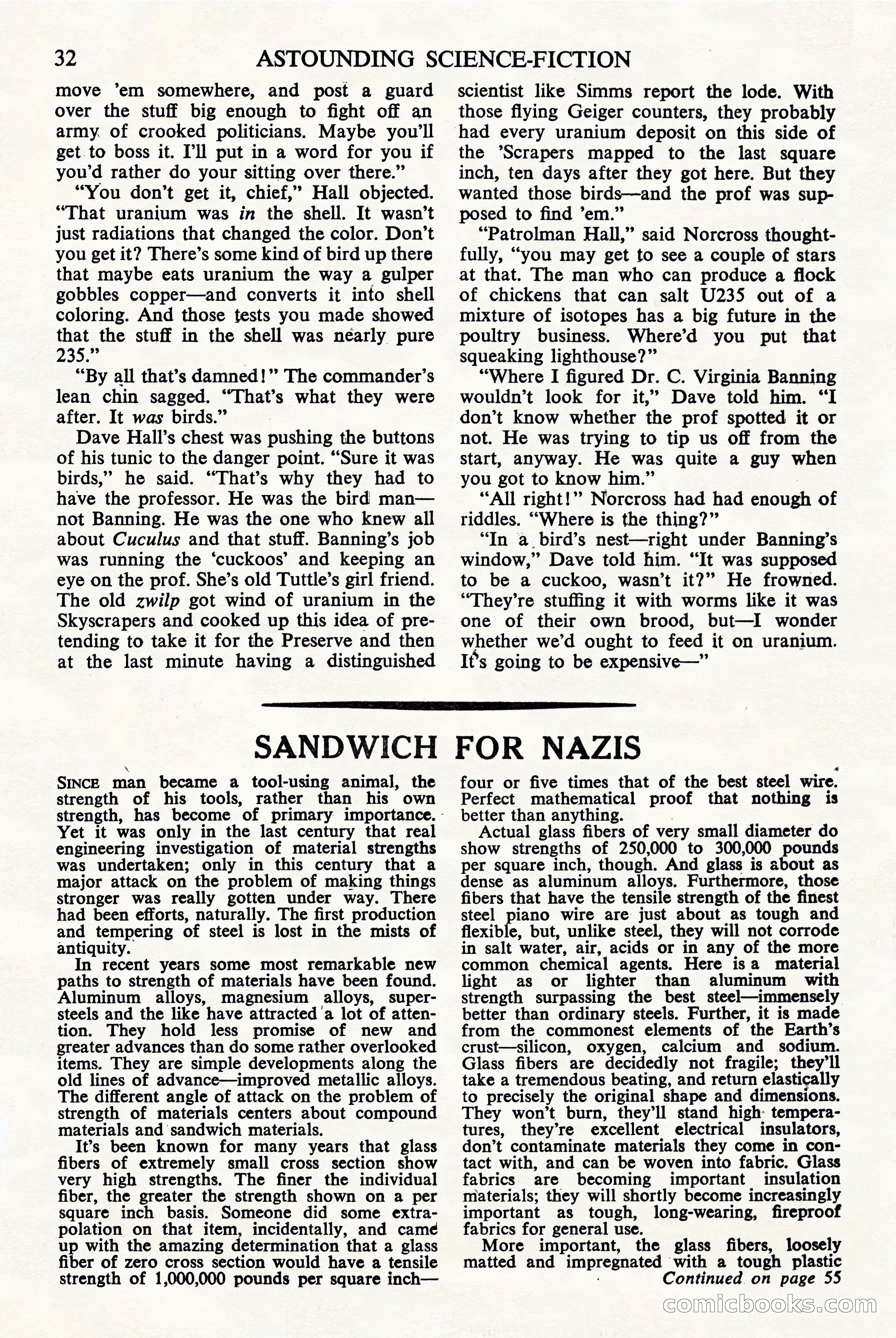 Astounding Science Fiction, British Edition — page 34 of 68