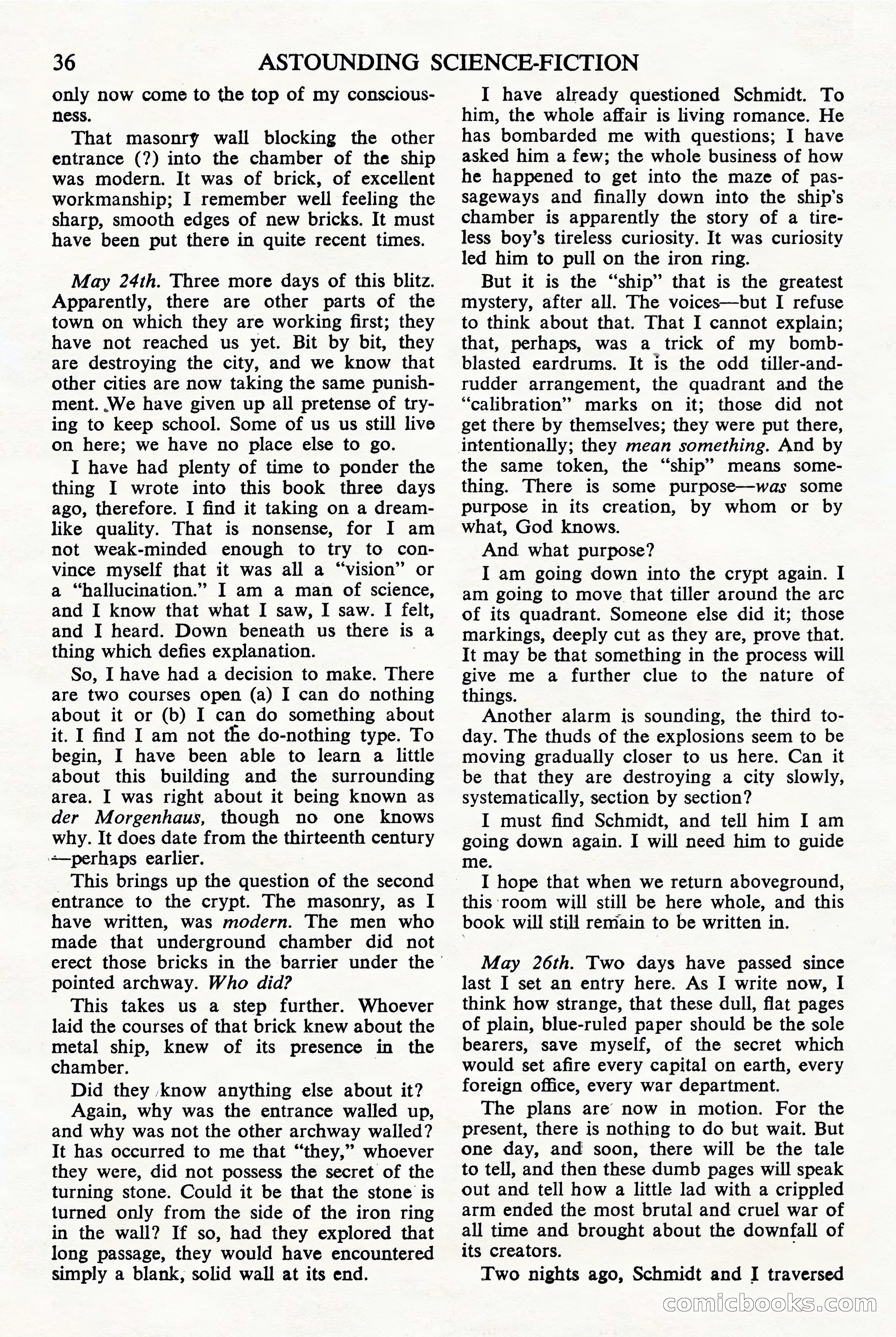 Astounding Science Fiction, British Edition — page 38 of 68