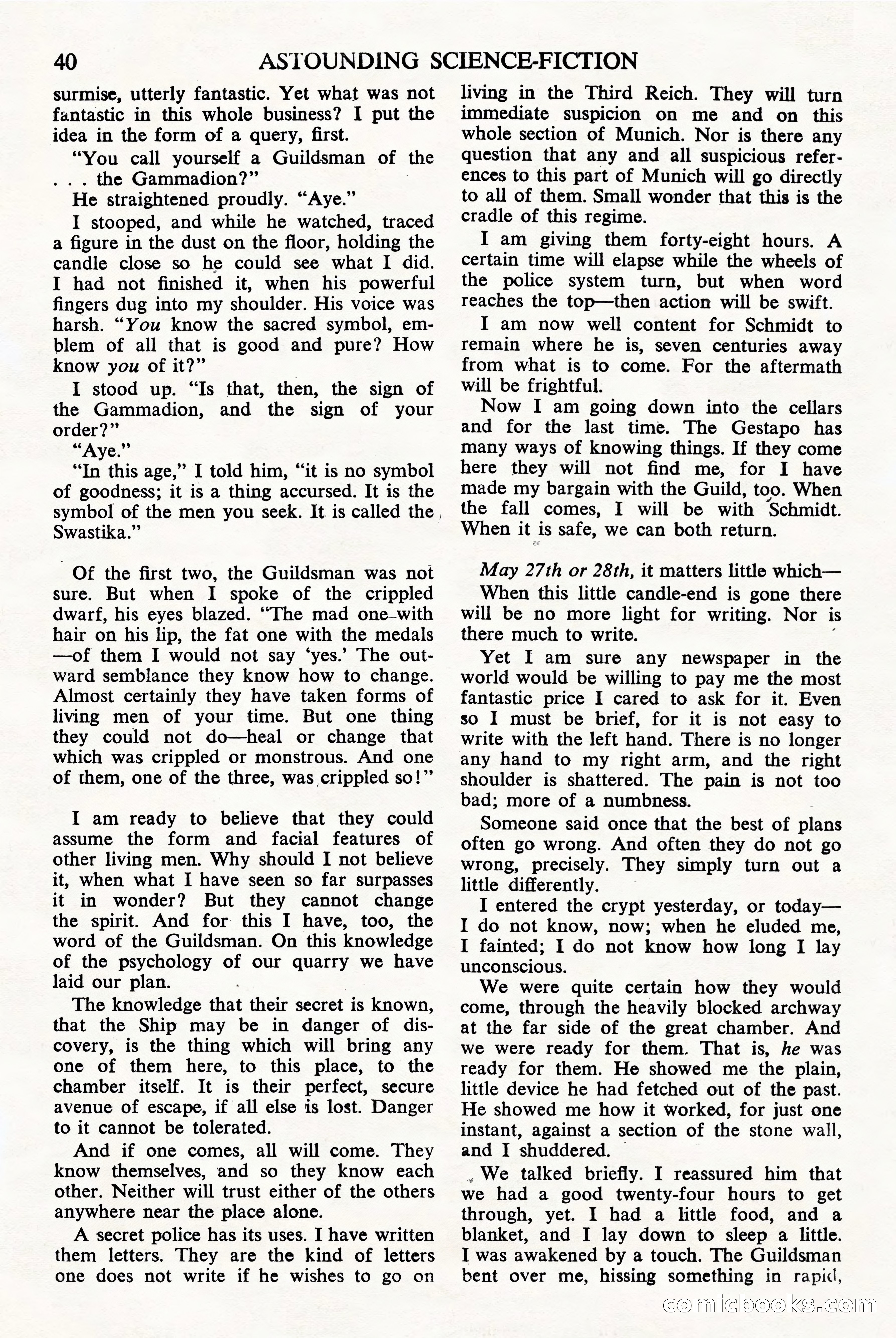 Astounding Science Fiction, British Edition — page 42 of 68
