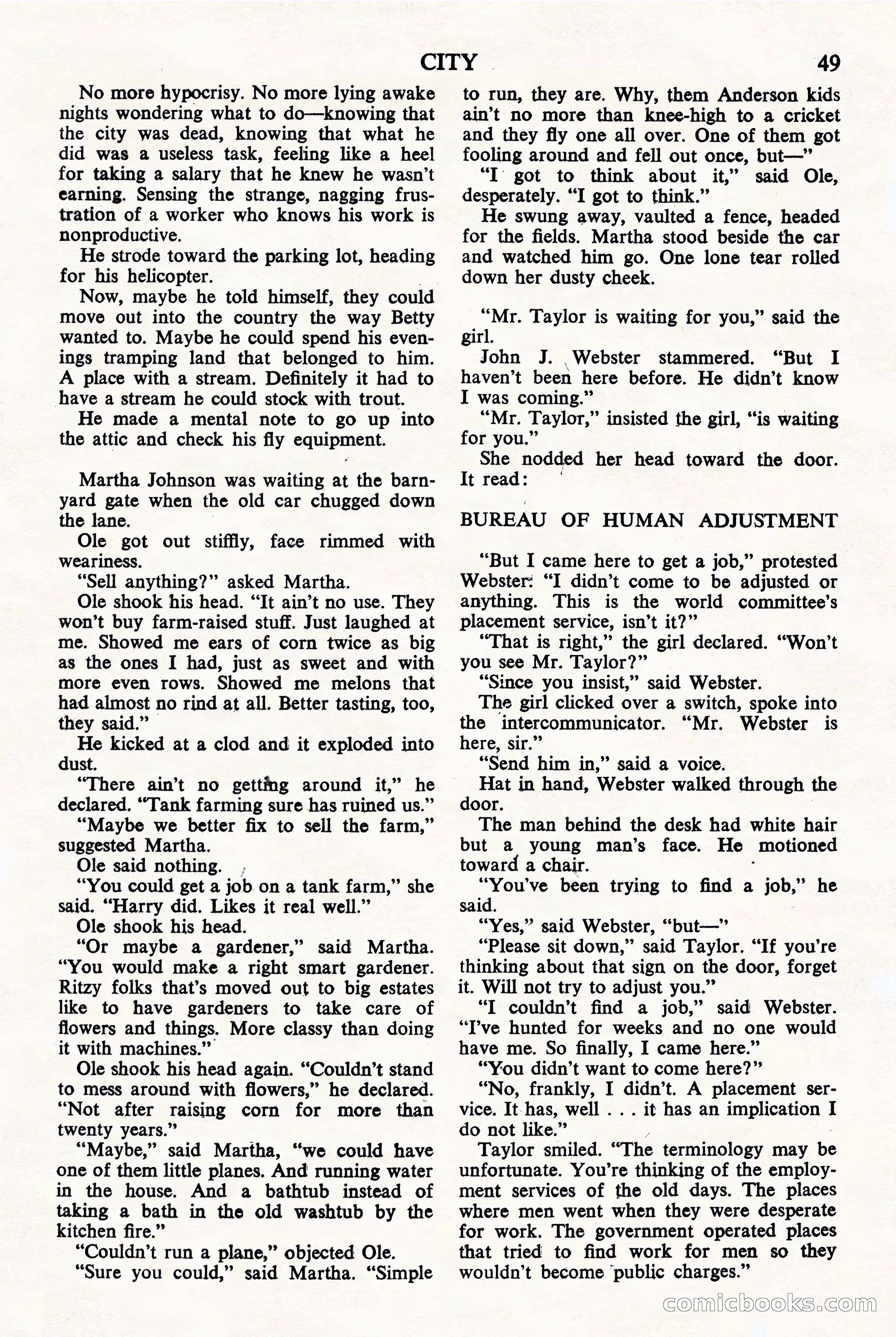 Astounding Science Fiction, British Edition — page 51 of 68