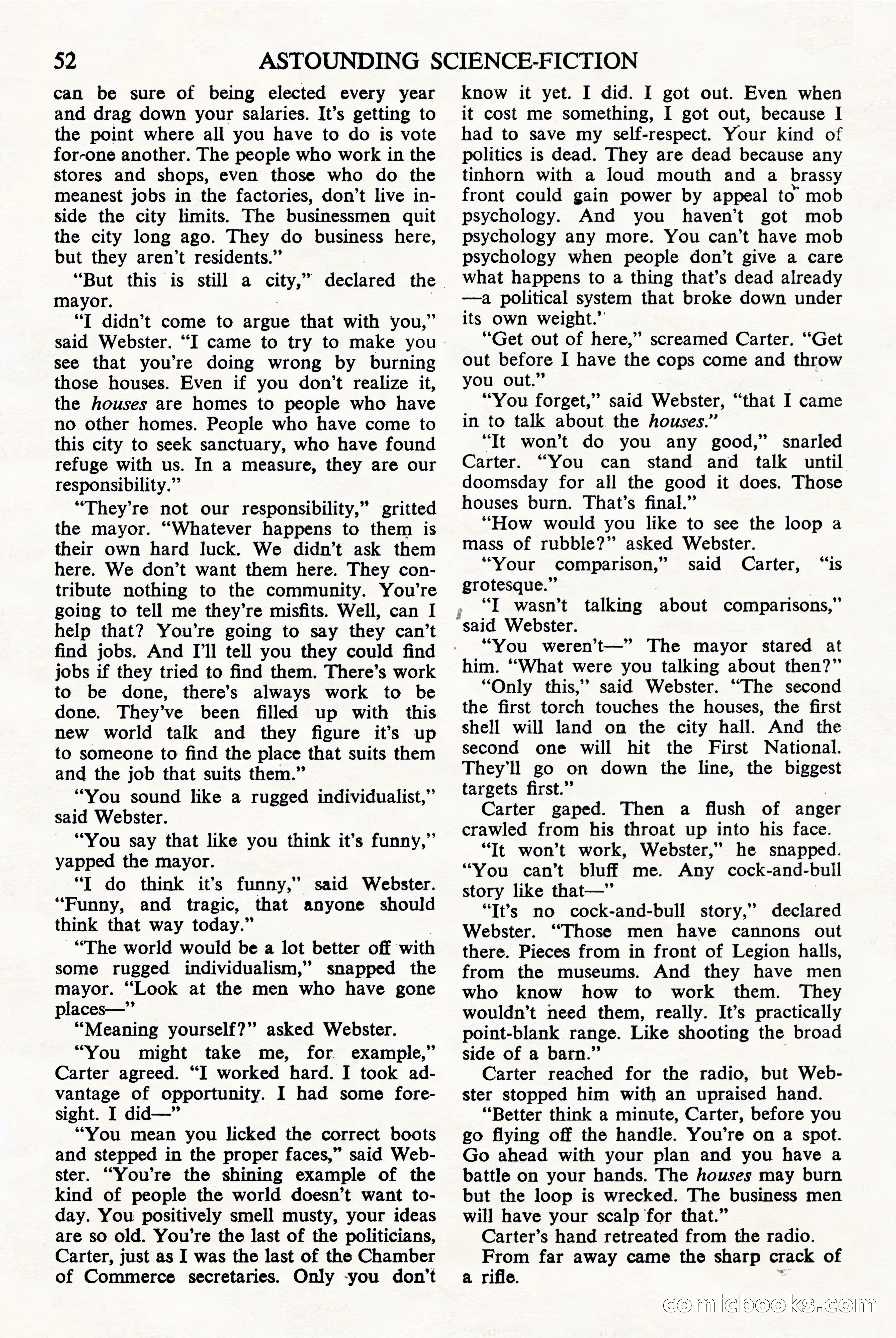 Astounding Science Fiction, British Edition — page 54 of 68
