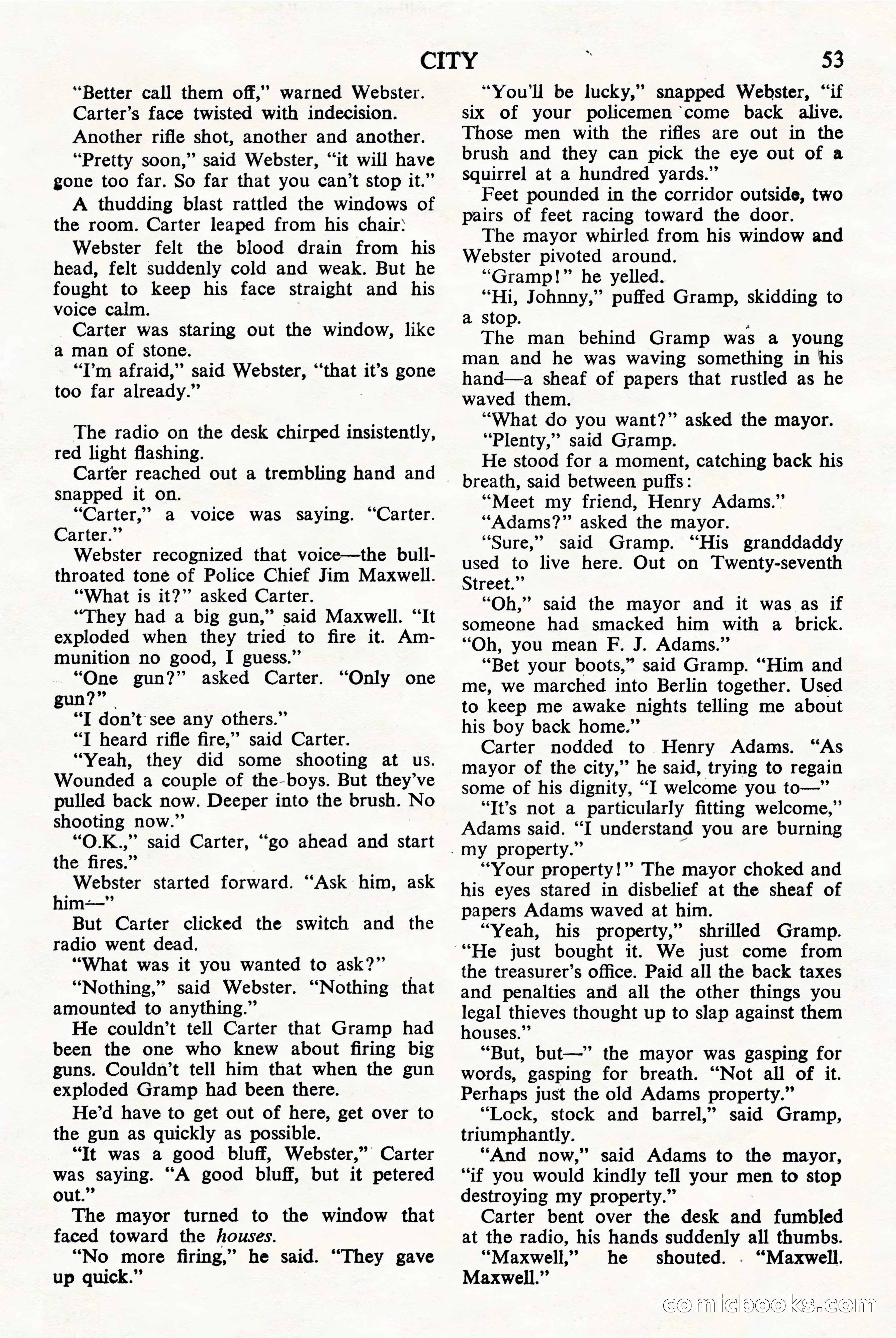 Astounding Science Fiction, British Edition — page 55 of 68