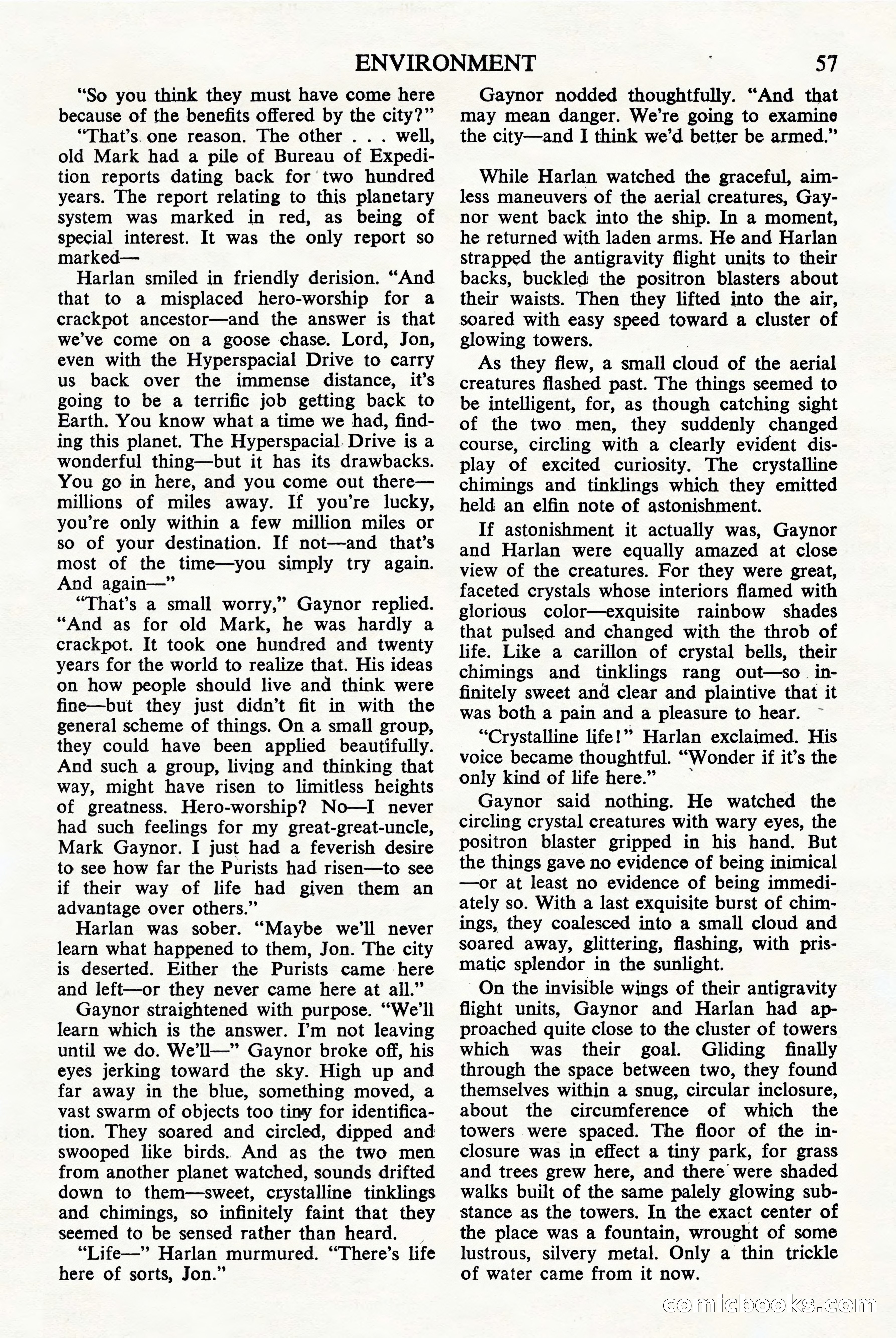 Astounding Science Fiction, British Edition — page 59 of 68