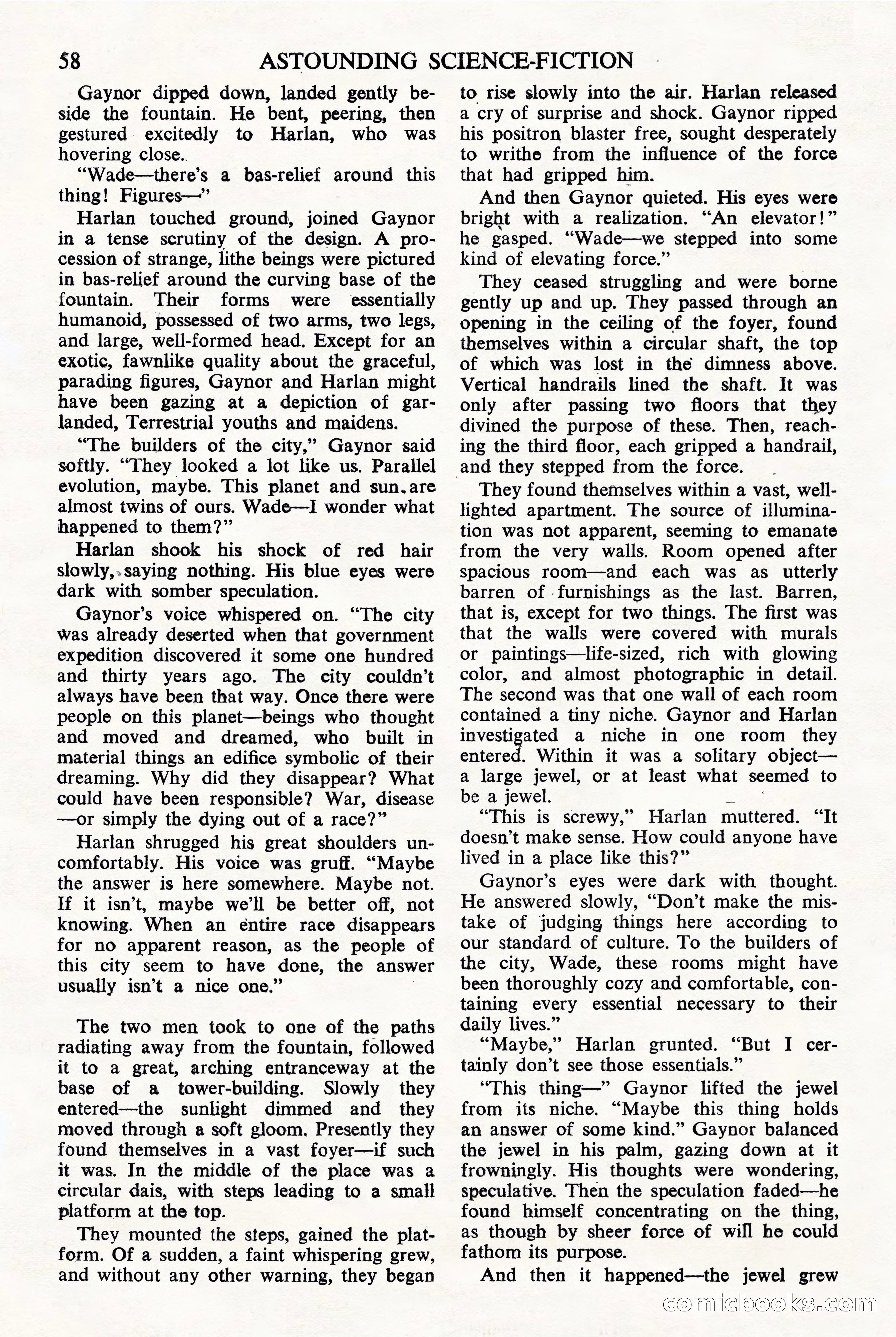 Astounding Science Fiction, British Edition — page 60 of 68