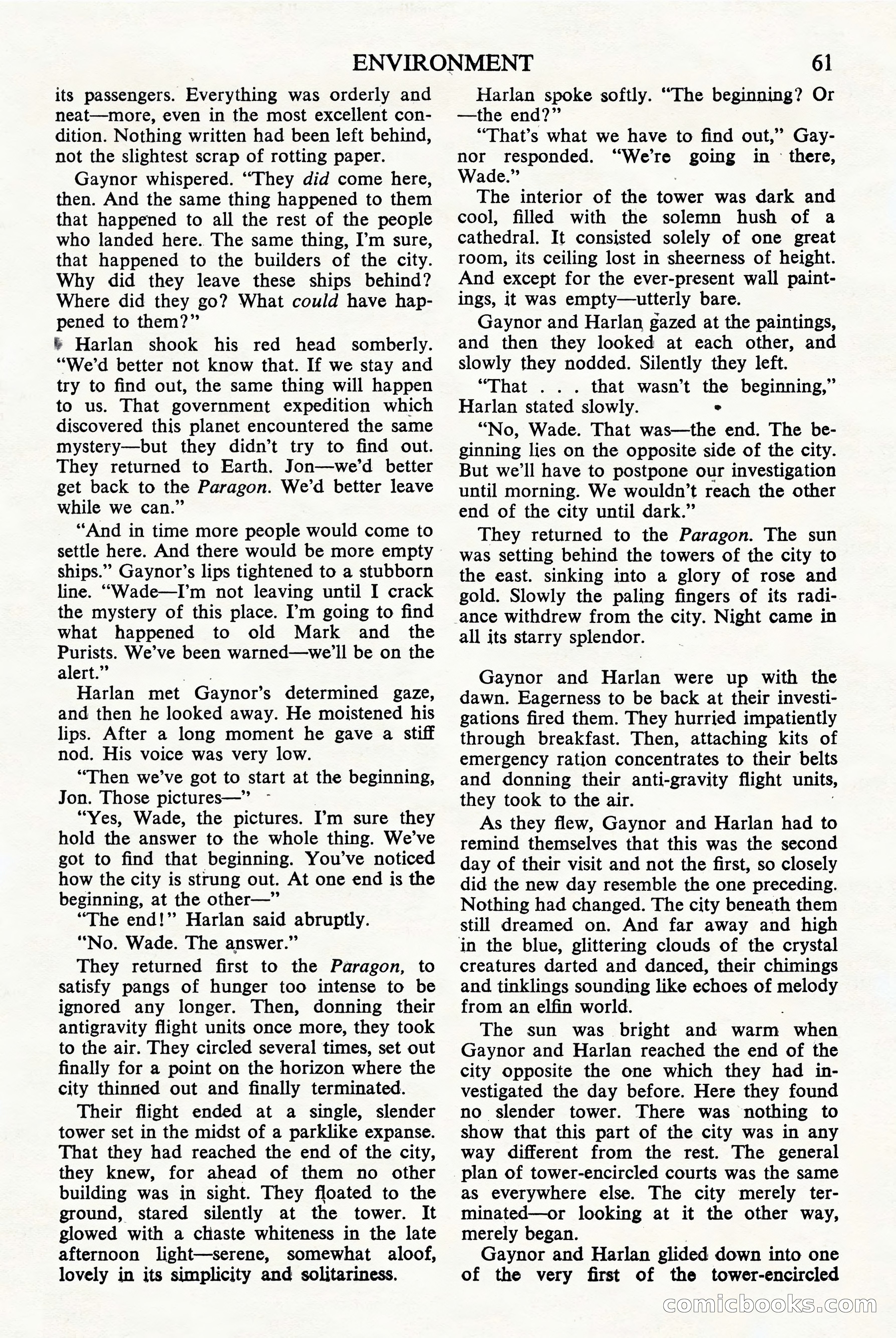 Astounding Science Fiction, British Edition — page 63 of 68