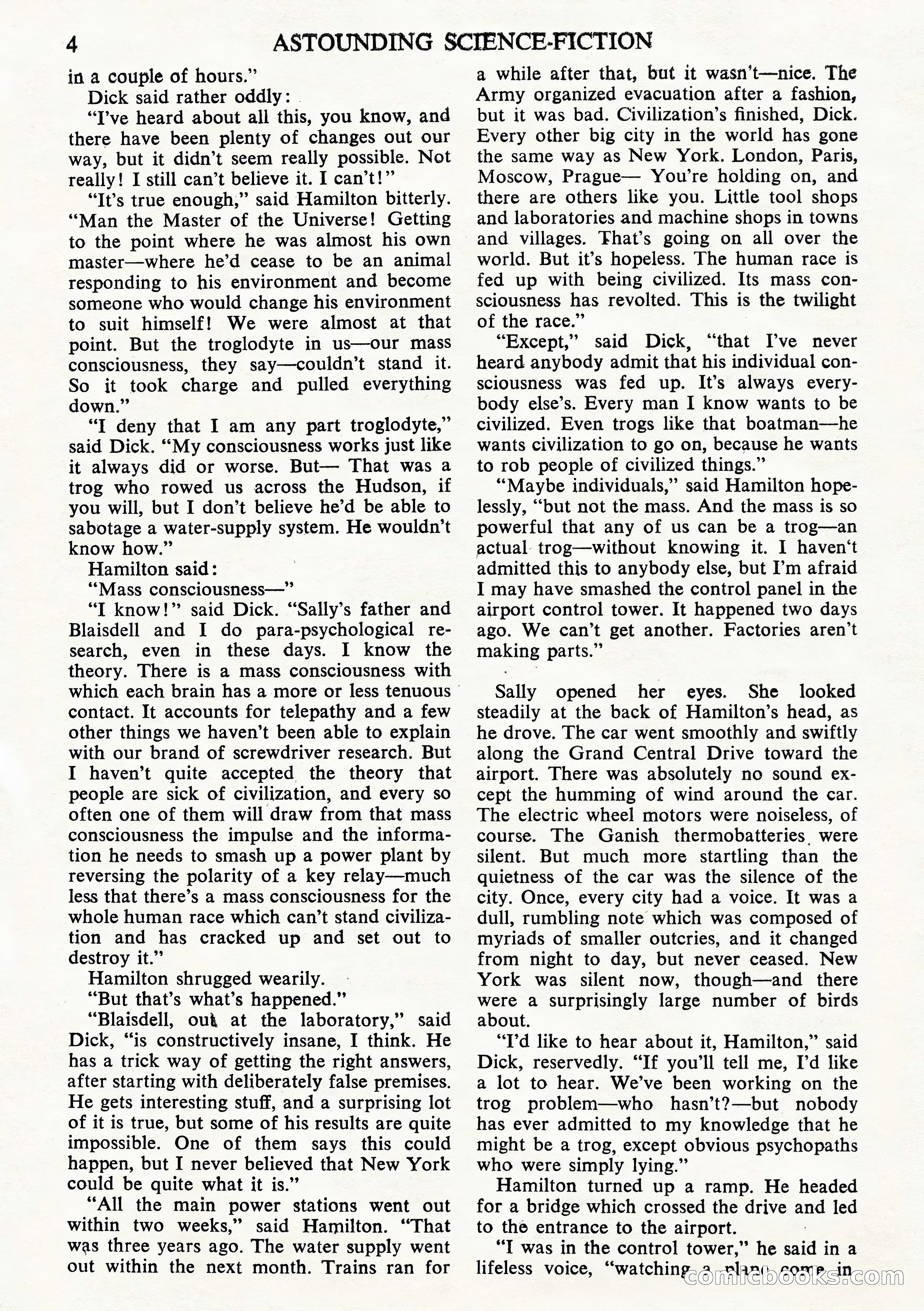 Astounding Science Fiction, British Edition (October 1944) — page 6 of 68