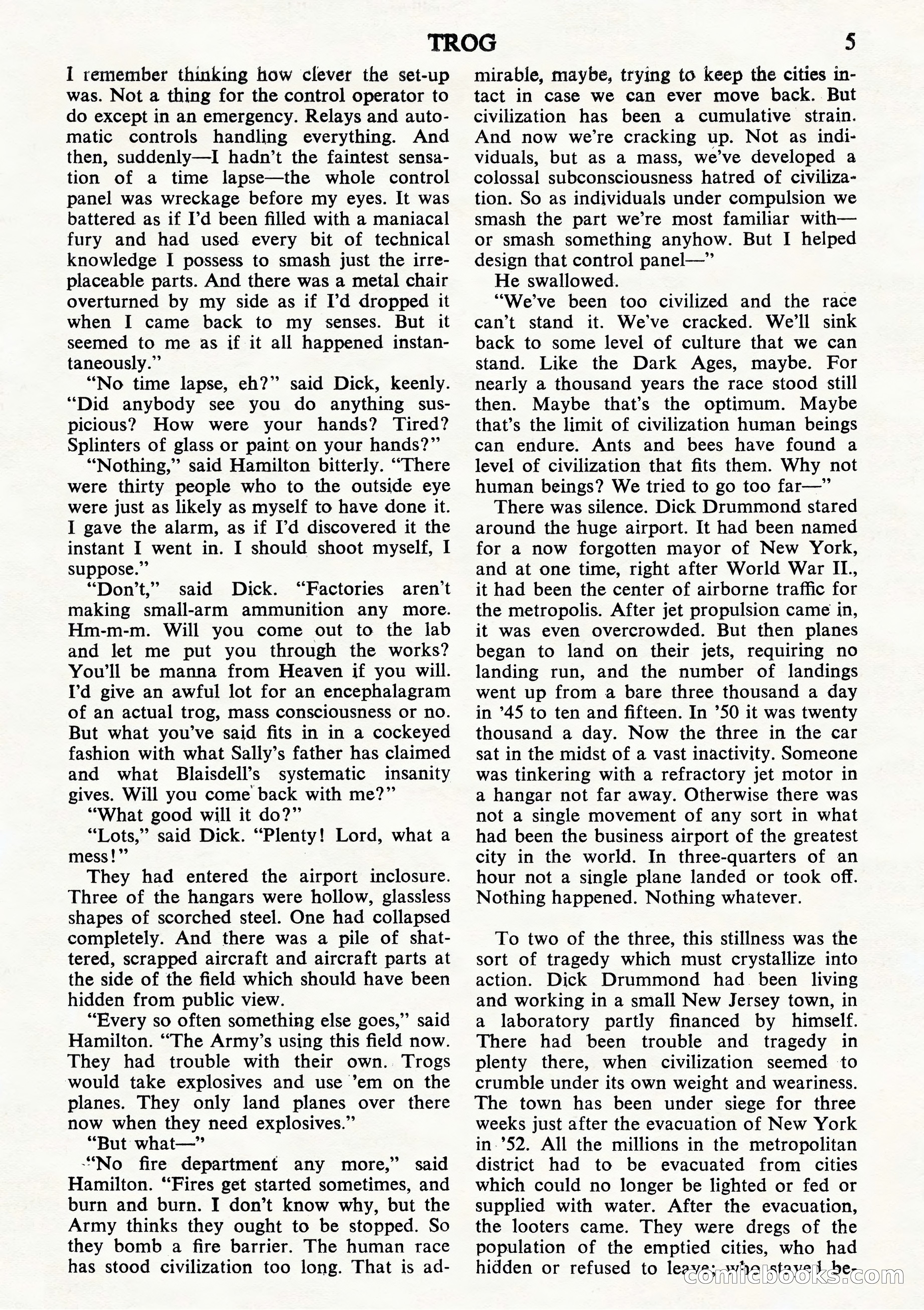 Astounding Science Fiction, British Edition (October 1944) — page 7 of 68