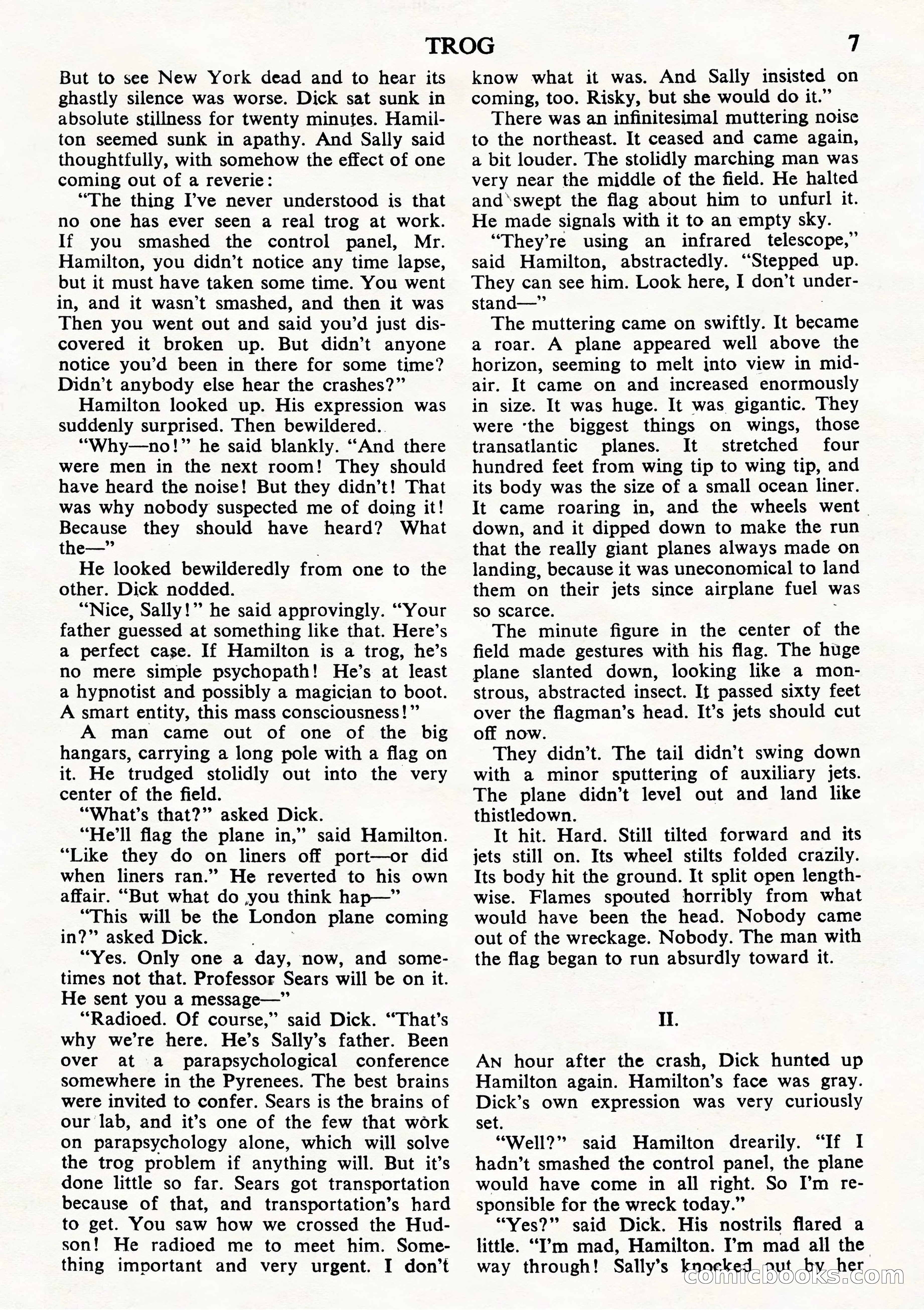 Astounding Science Fiction, British Edition (October 1944) — page 9 of 68