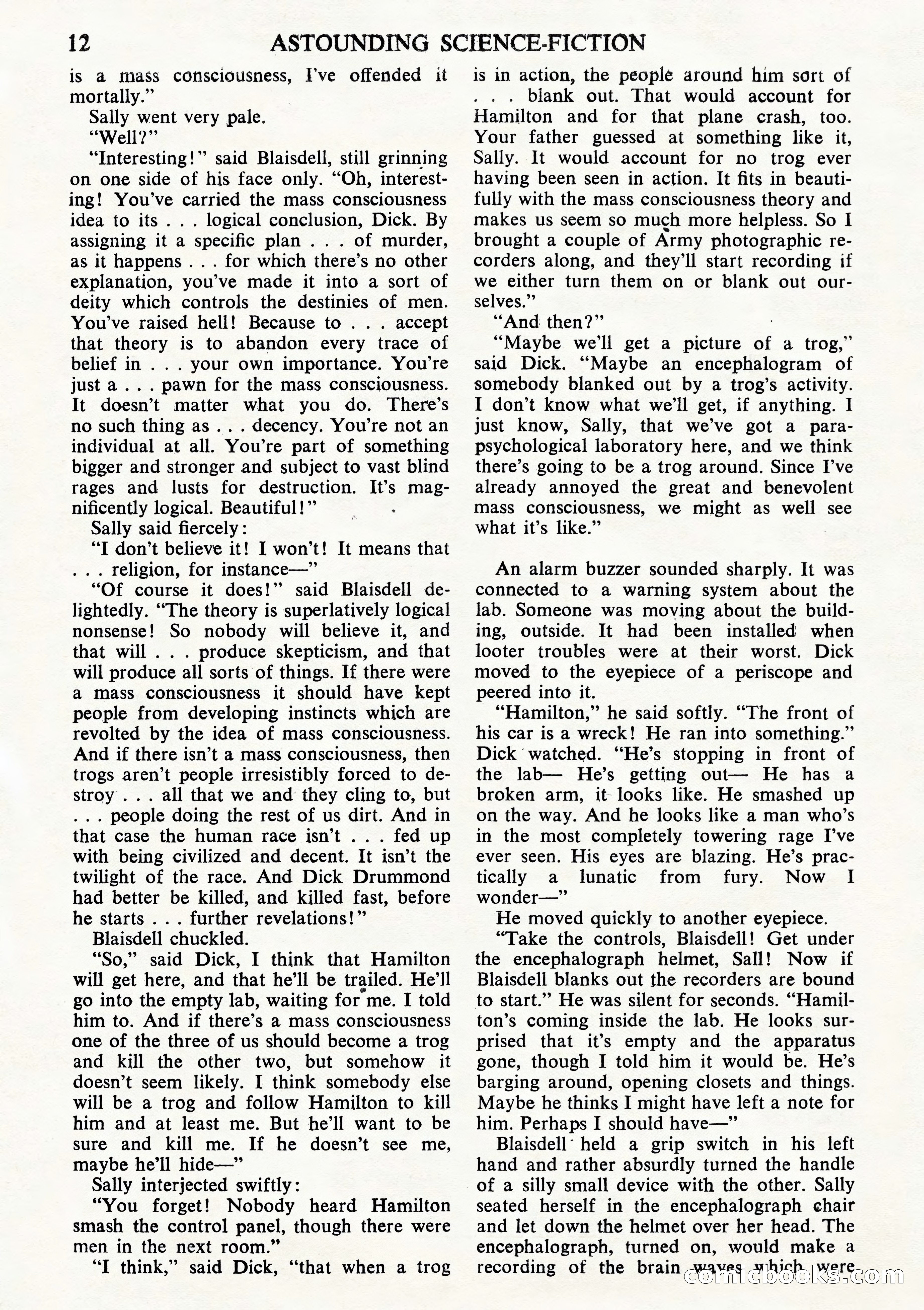 Astounding Science Fiction, British Edition (October 1944) — page 14 of 68