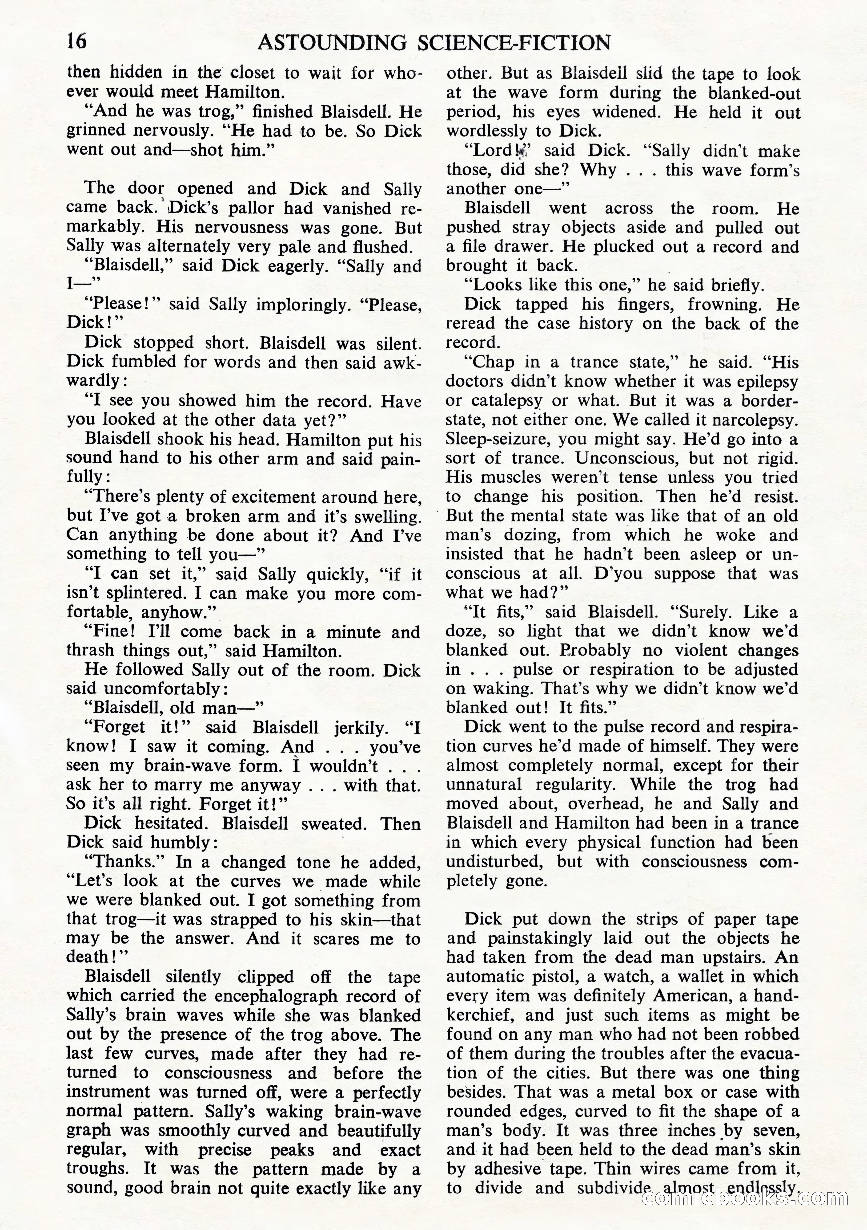 Astounding Science Fiction, British Edition (October 1944) — page 18 of 68