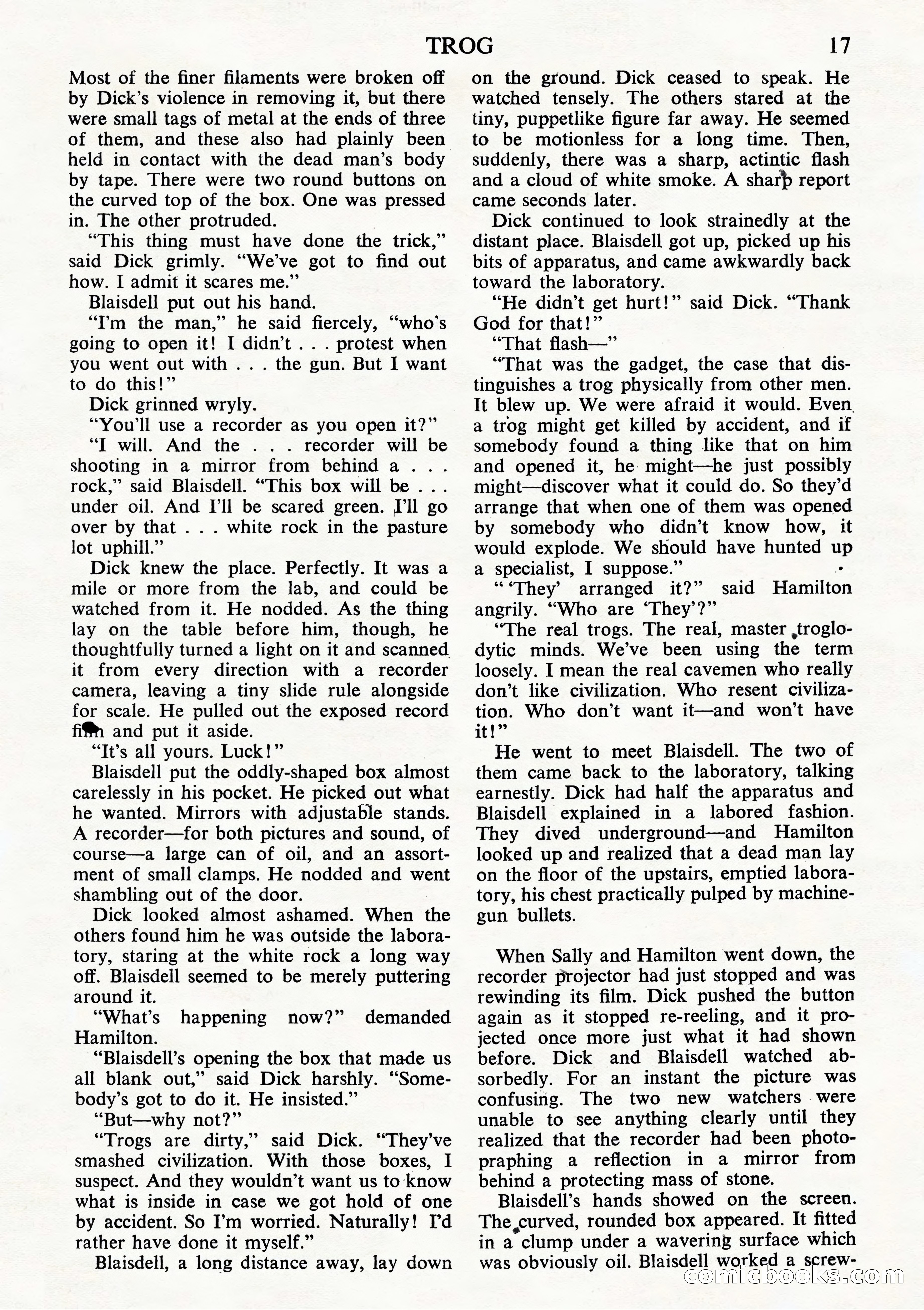 Astounding Science Fiction, British Edition (October 1944) — page 19 of 68