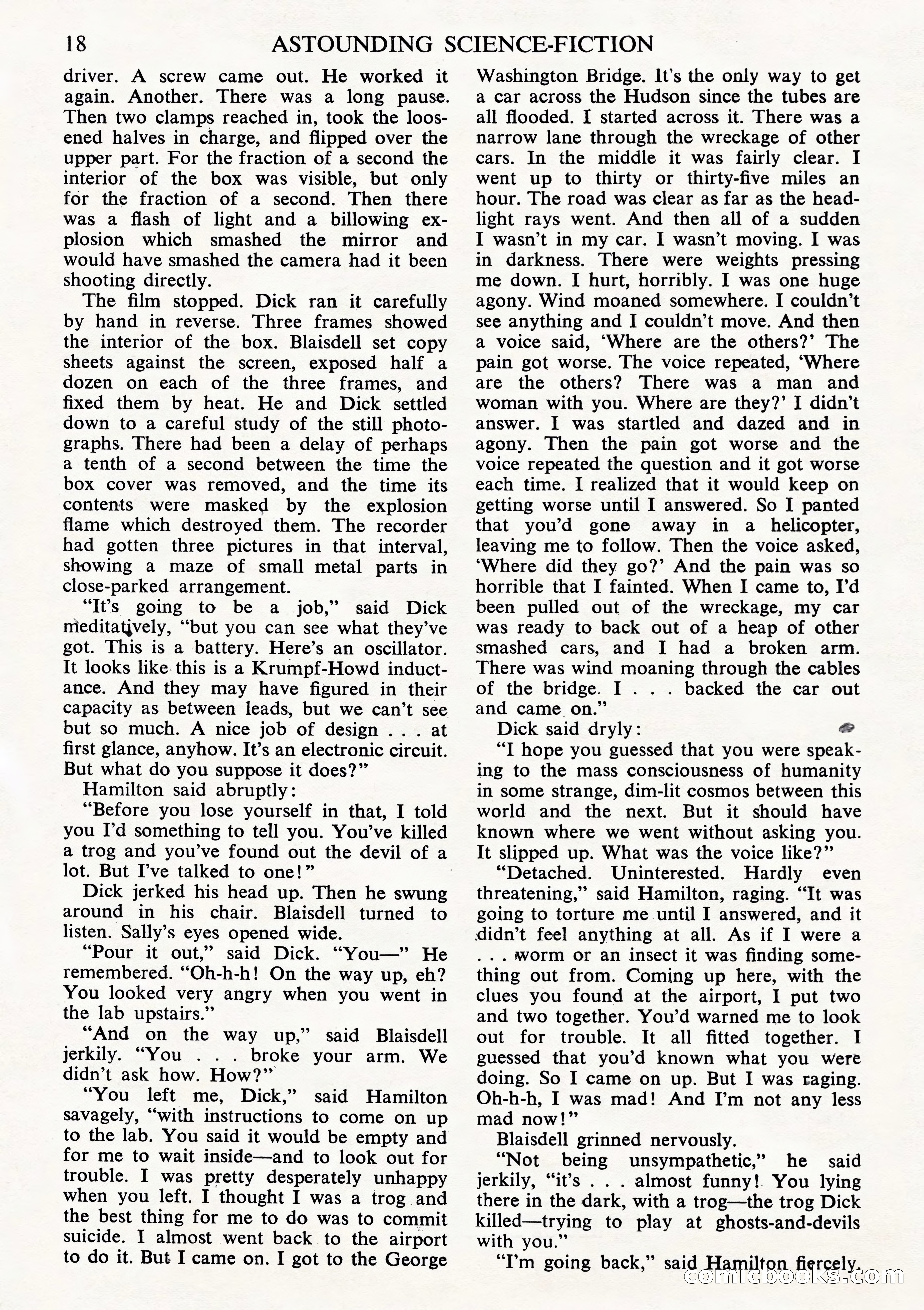 Astounding Science Fiction, British Edition (October 1944) — page 20 of 68