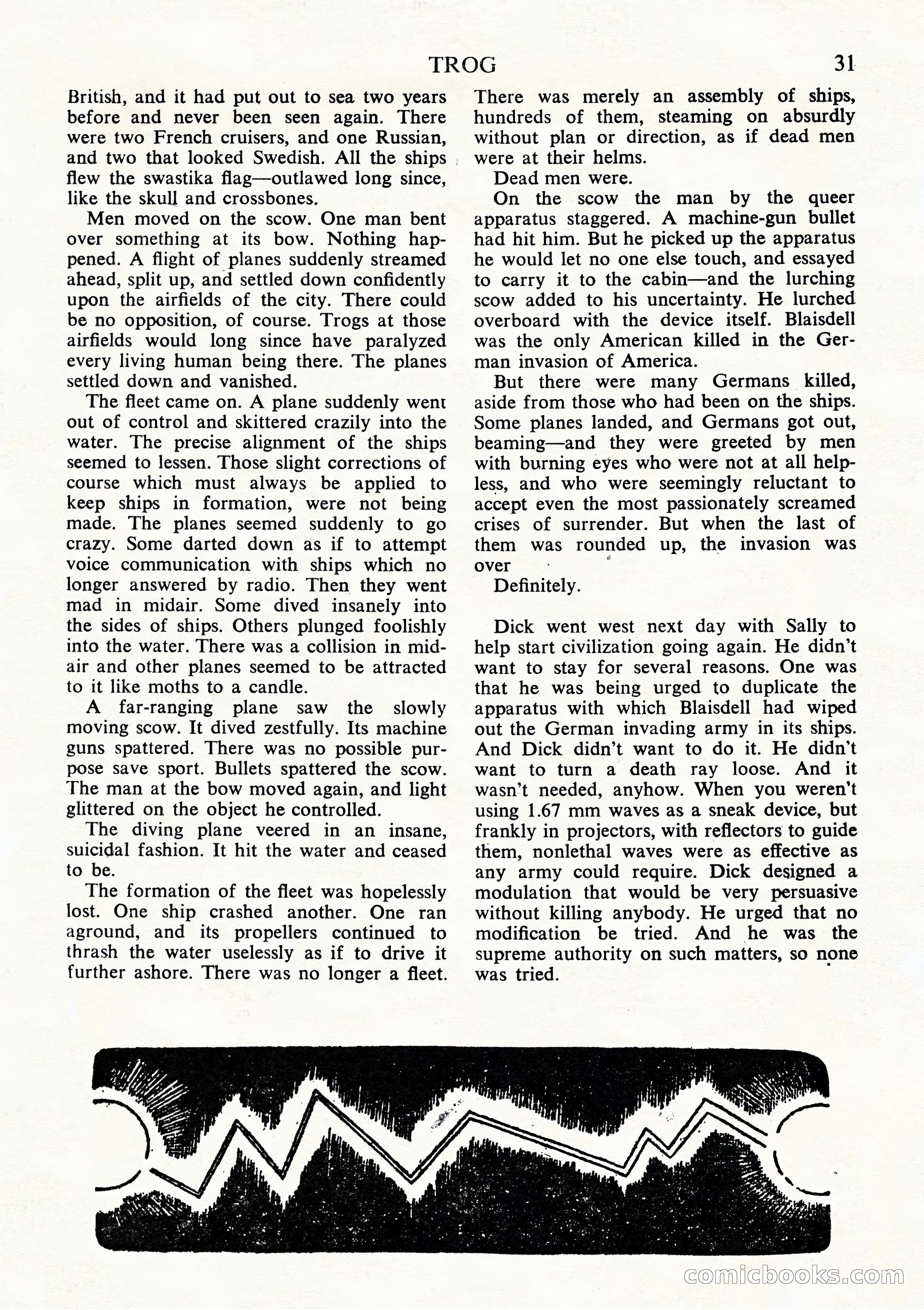 Astounding Science Fiction, British Edition (October 1944) — page 33 of 68