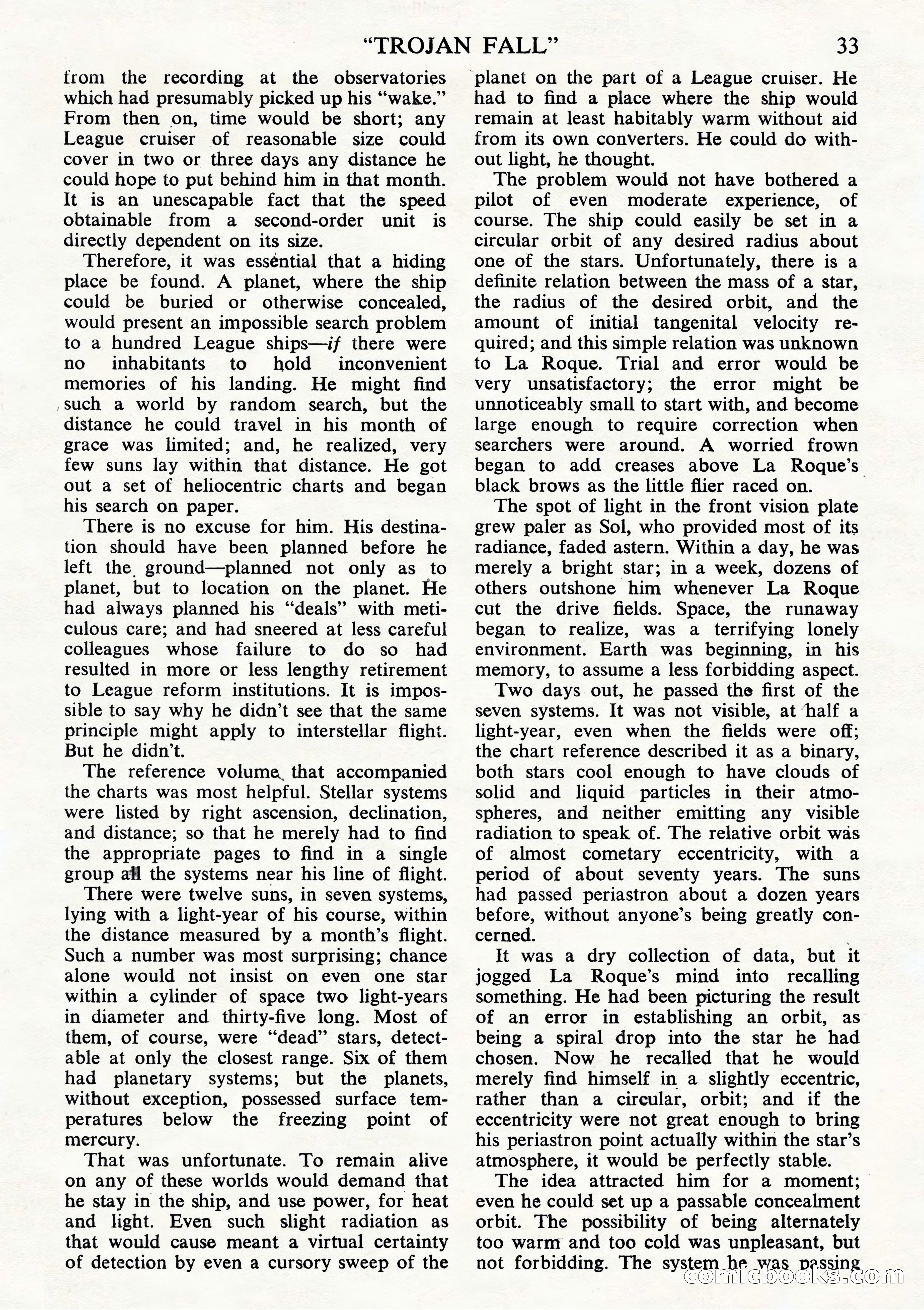 Astounding Science Fiction, British Edition (October 1944) — page 35 of 68