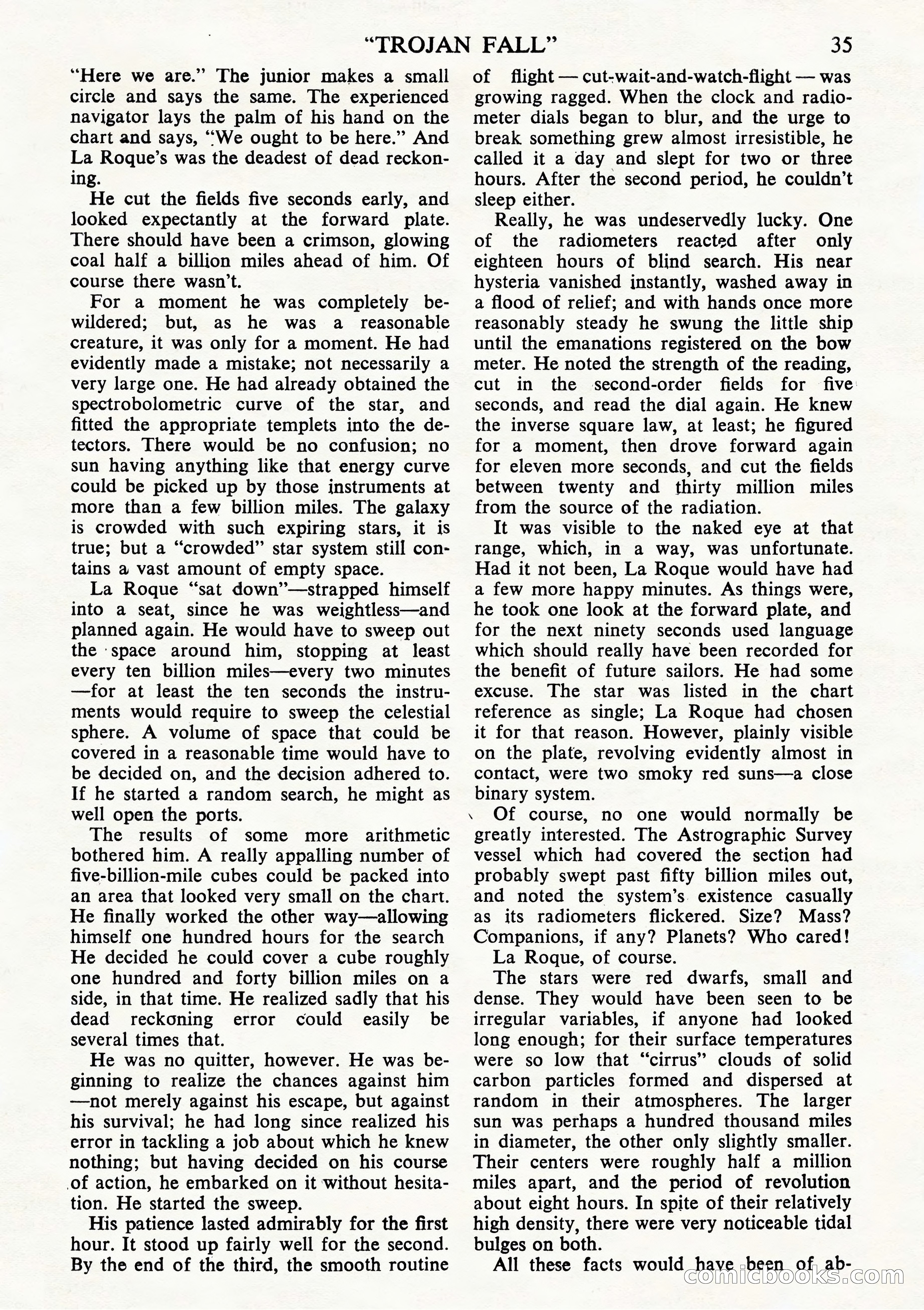 Astounding Science Fiction, British Edition (October 1944) — page 37 of 68