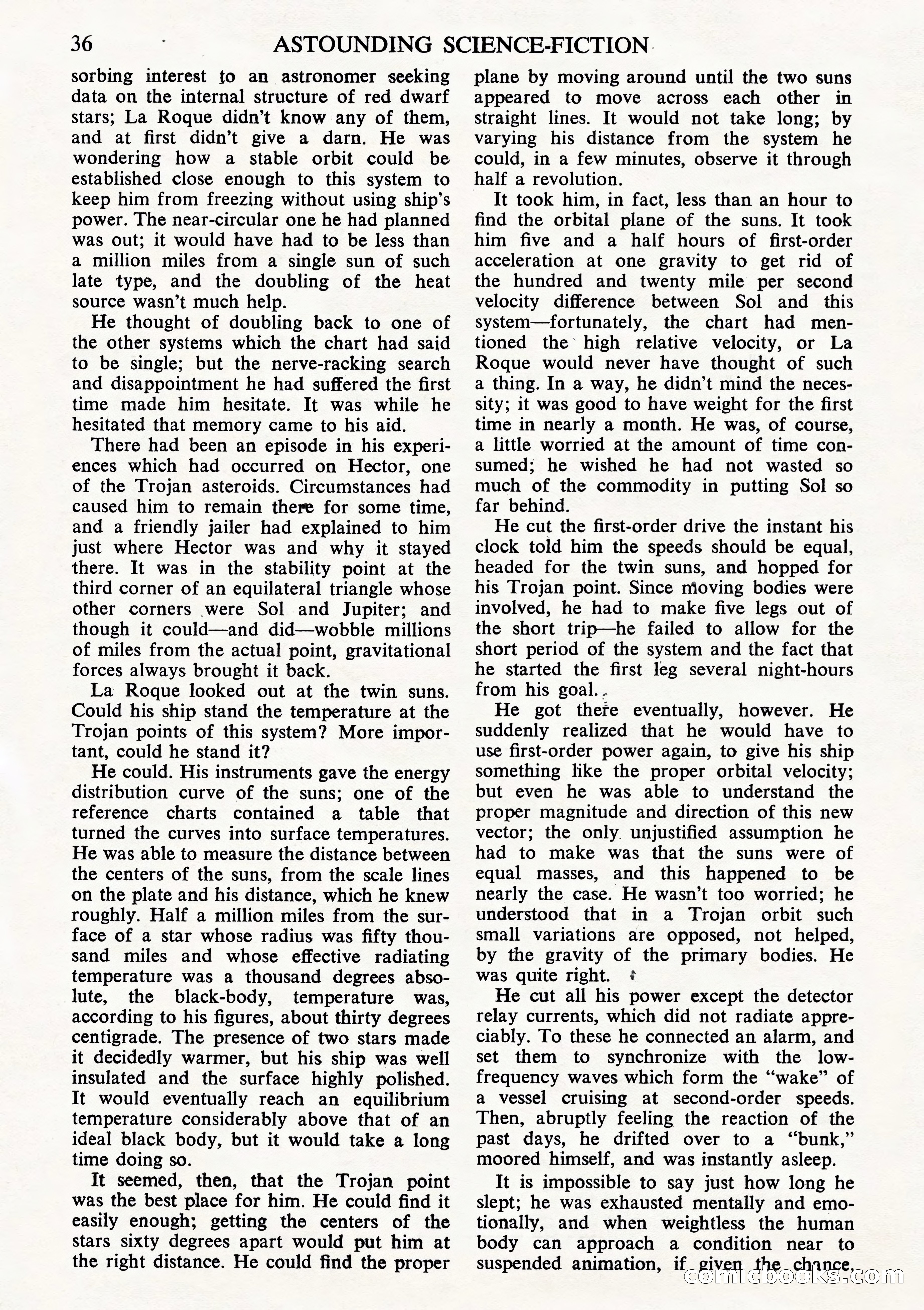 Astounding Science Fiction, British Edition (October 1944) — page 38 of 68
