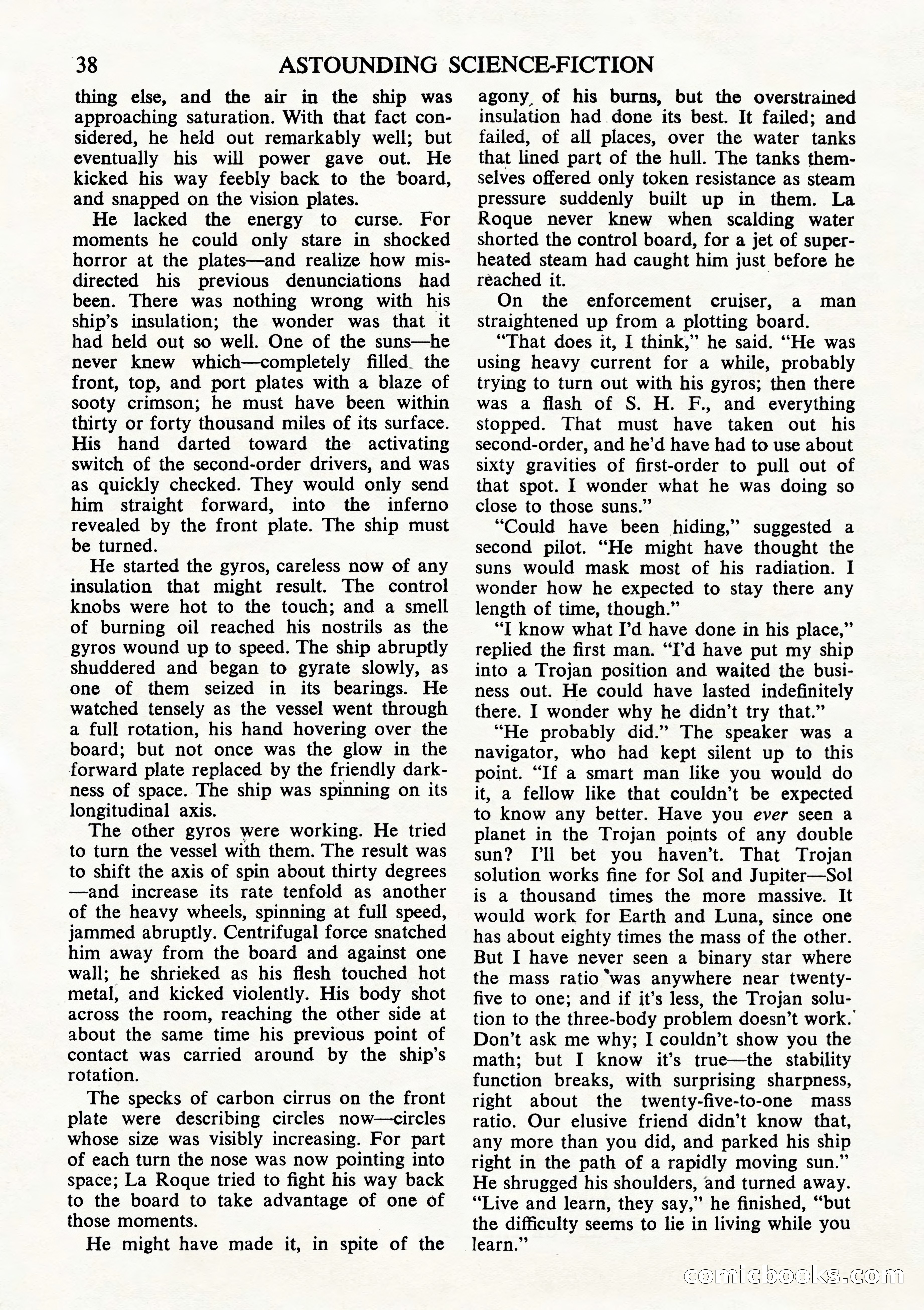 Astounding Science Fiction, British Edition (October 1944) — page 40 of 68