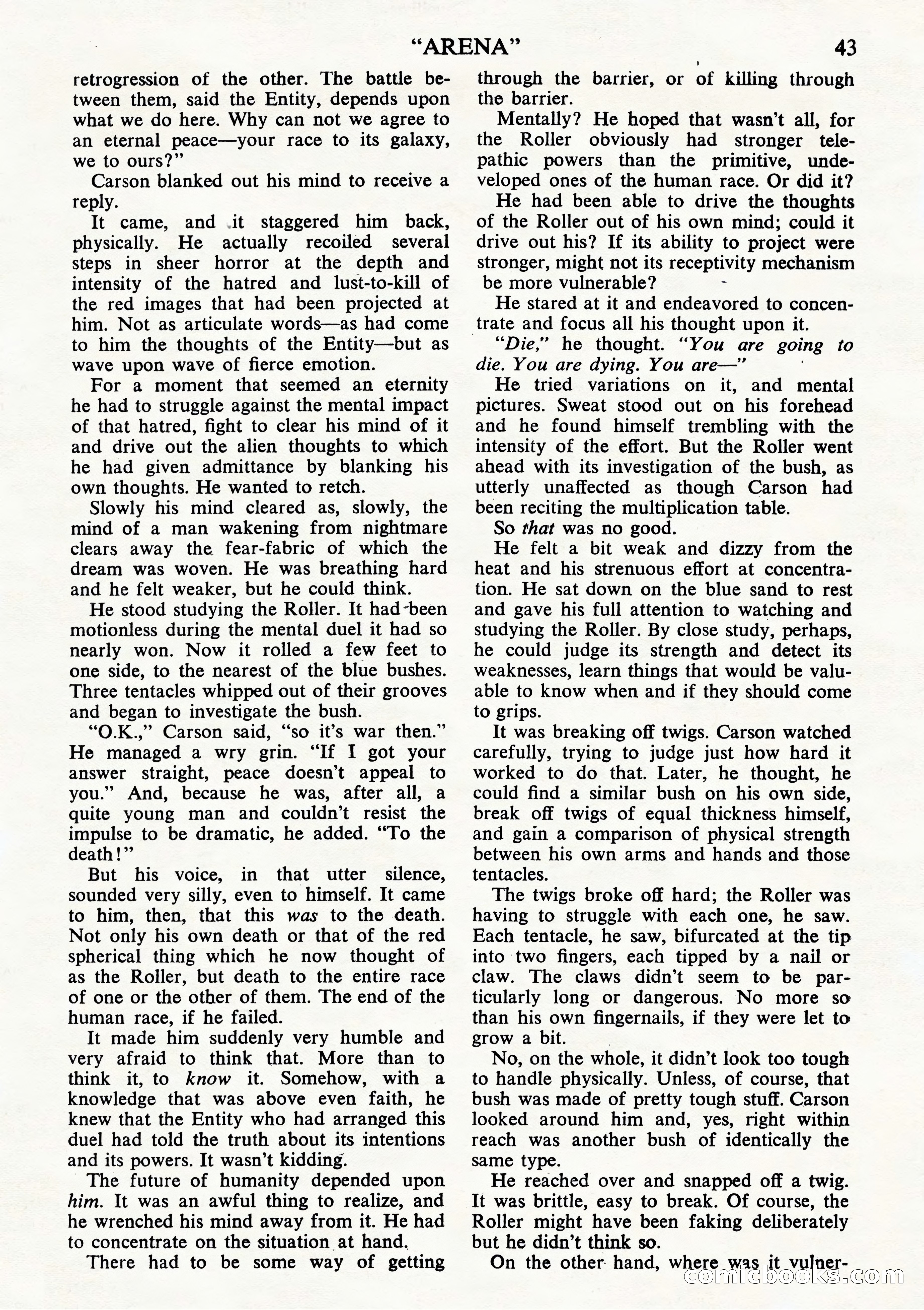 Astounding Science Fiction, British Edition (October 1944) — page 45 of 68