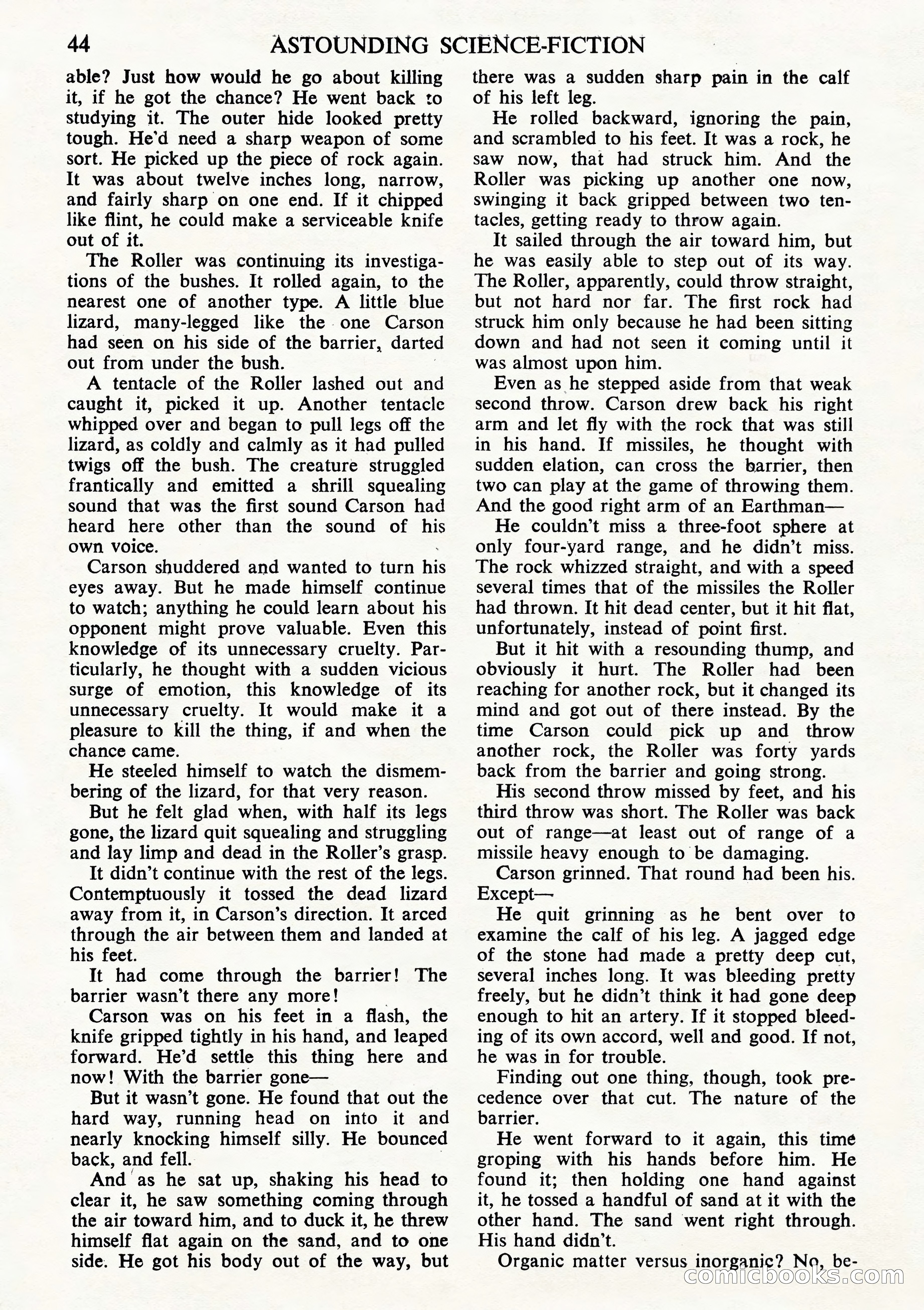 Astounding Science Fiction, British Edition (October 1944) — page 46 of 68