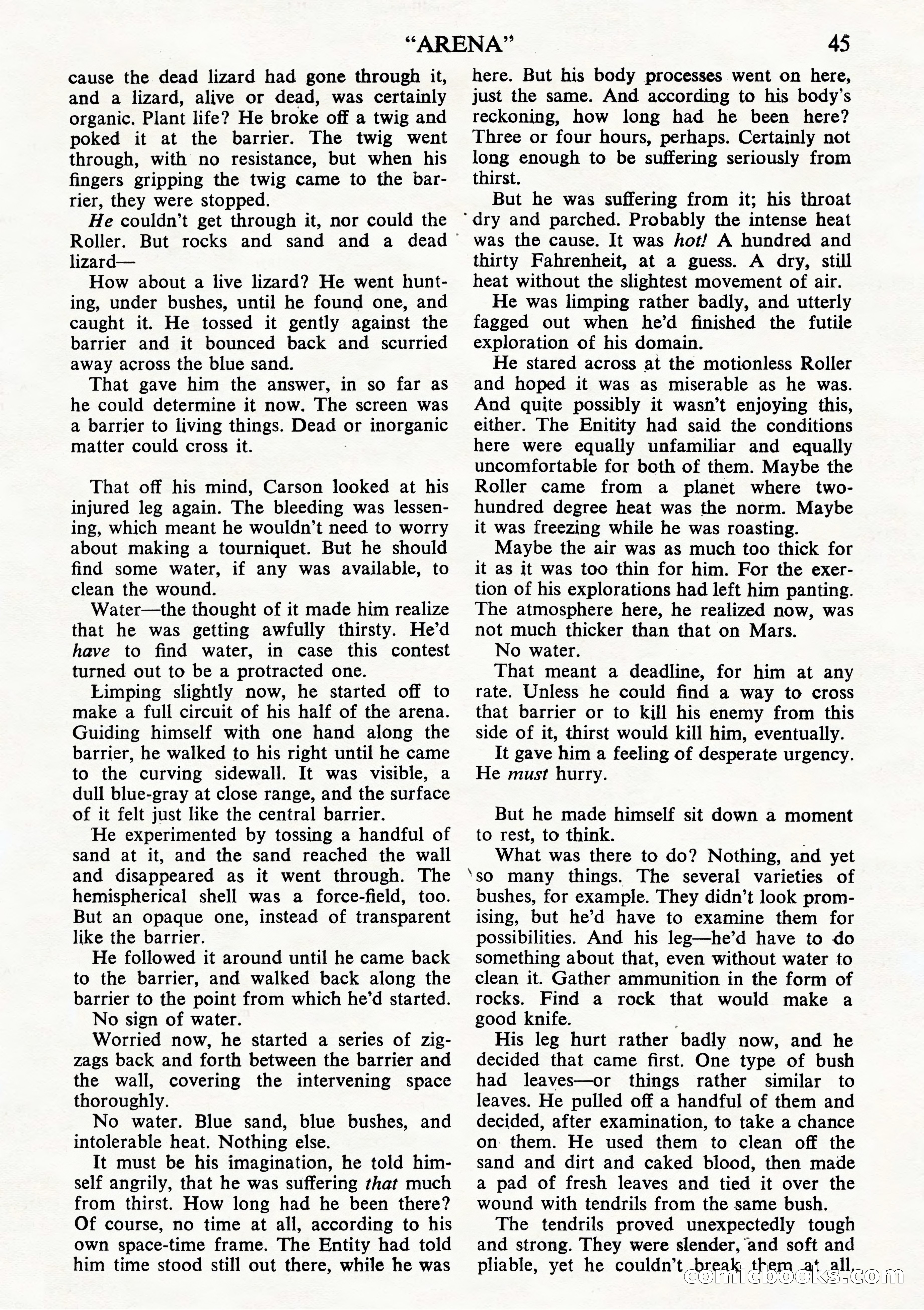 Astounding Science Fiction, British Edition (October 1944) — page 47 of 68