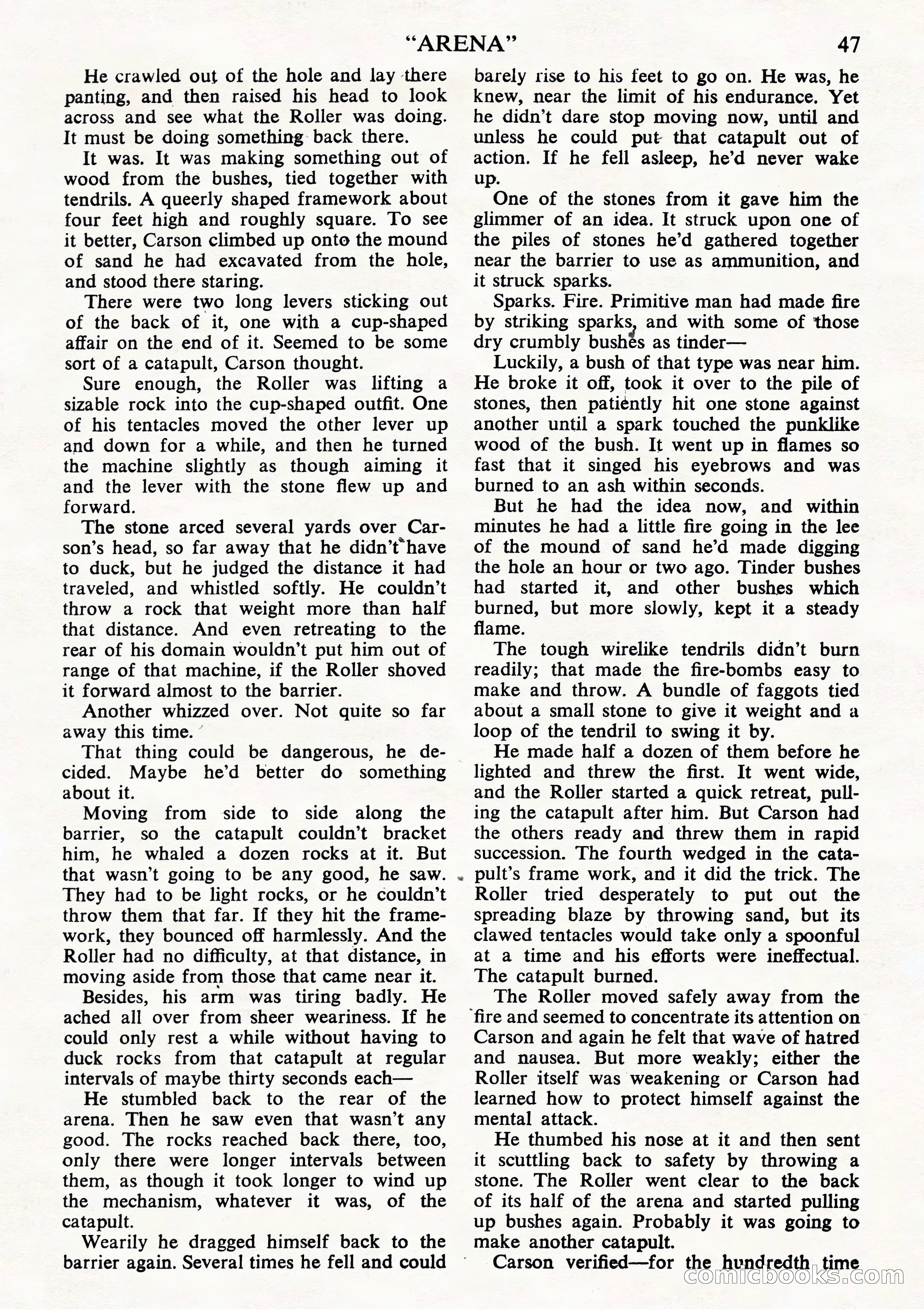Astounding Science Fiction, British Edition (October 1944) — page 49 of 68