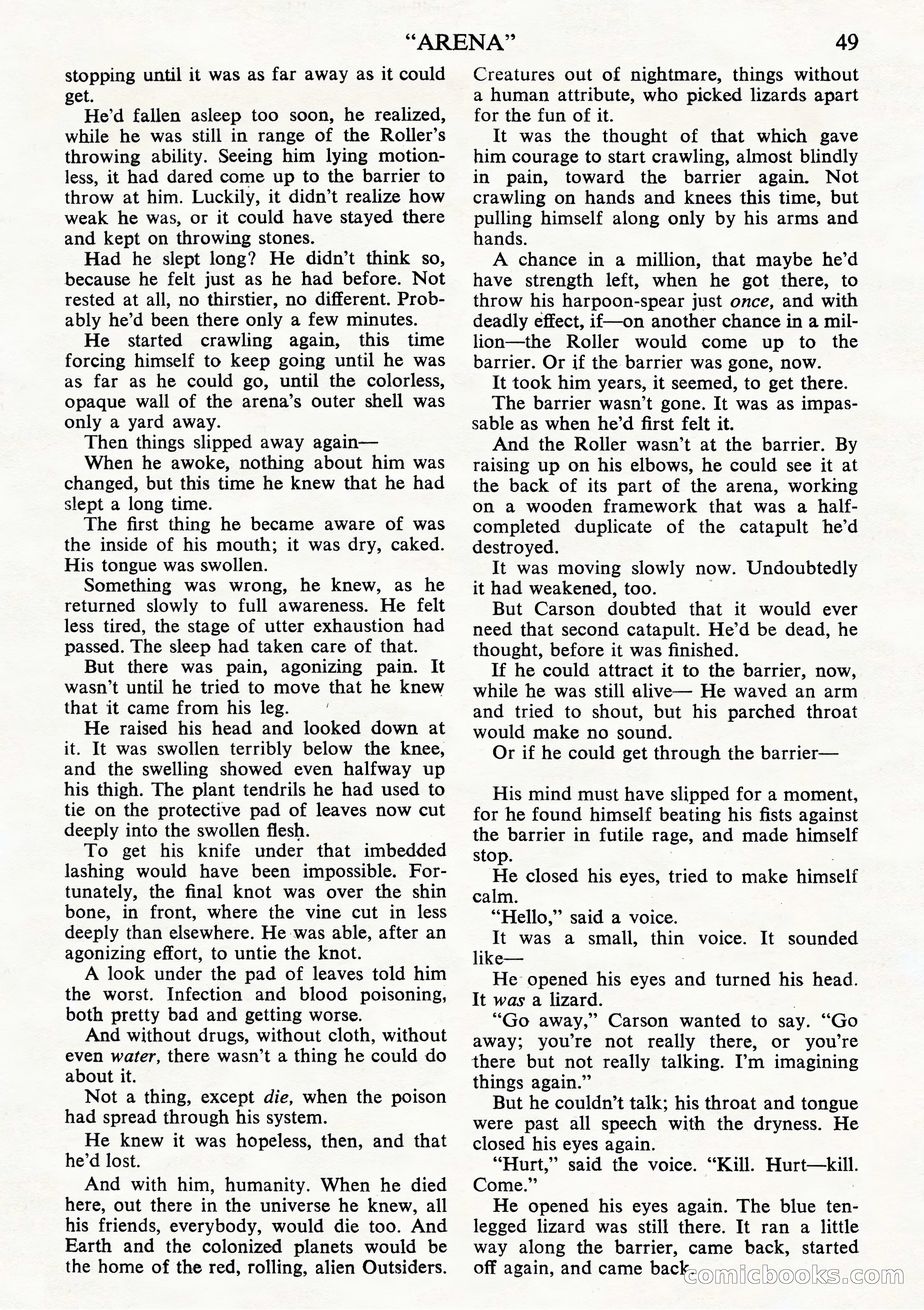 Astounding Science Fiction, British Edition (October 1944) — page 51 of 68