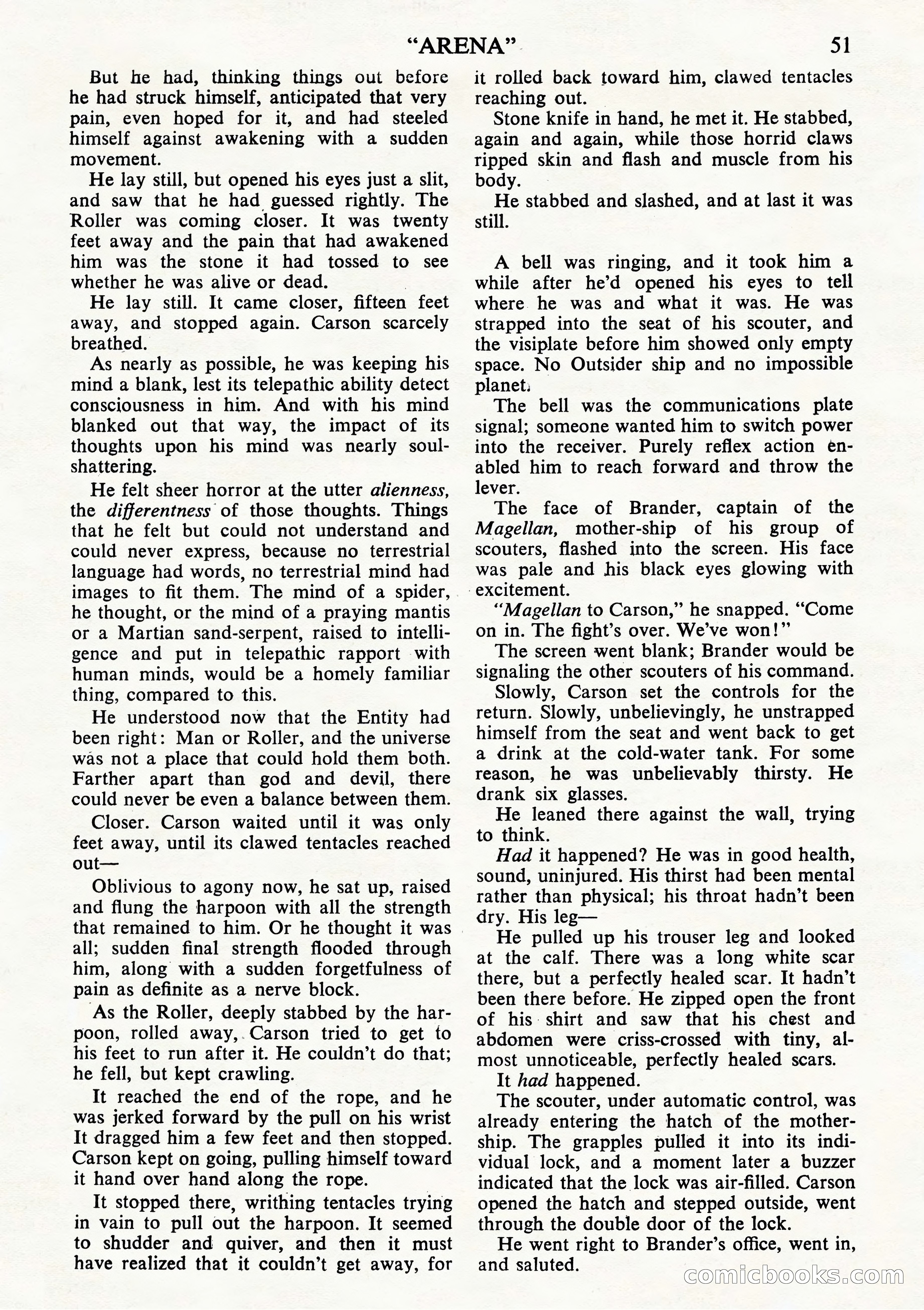 Astounding Science Fiction, British Edition (October 1944) — page 53 of 68