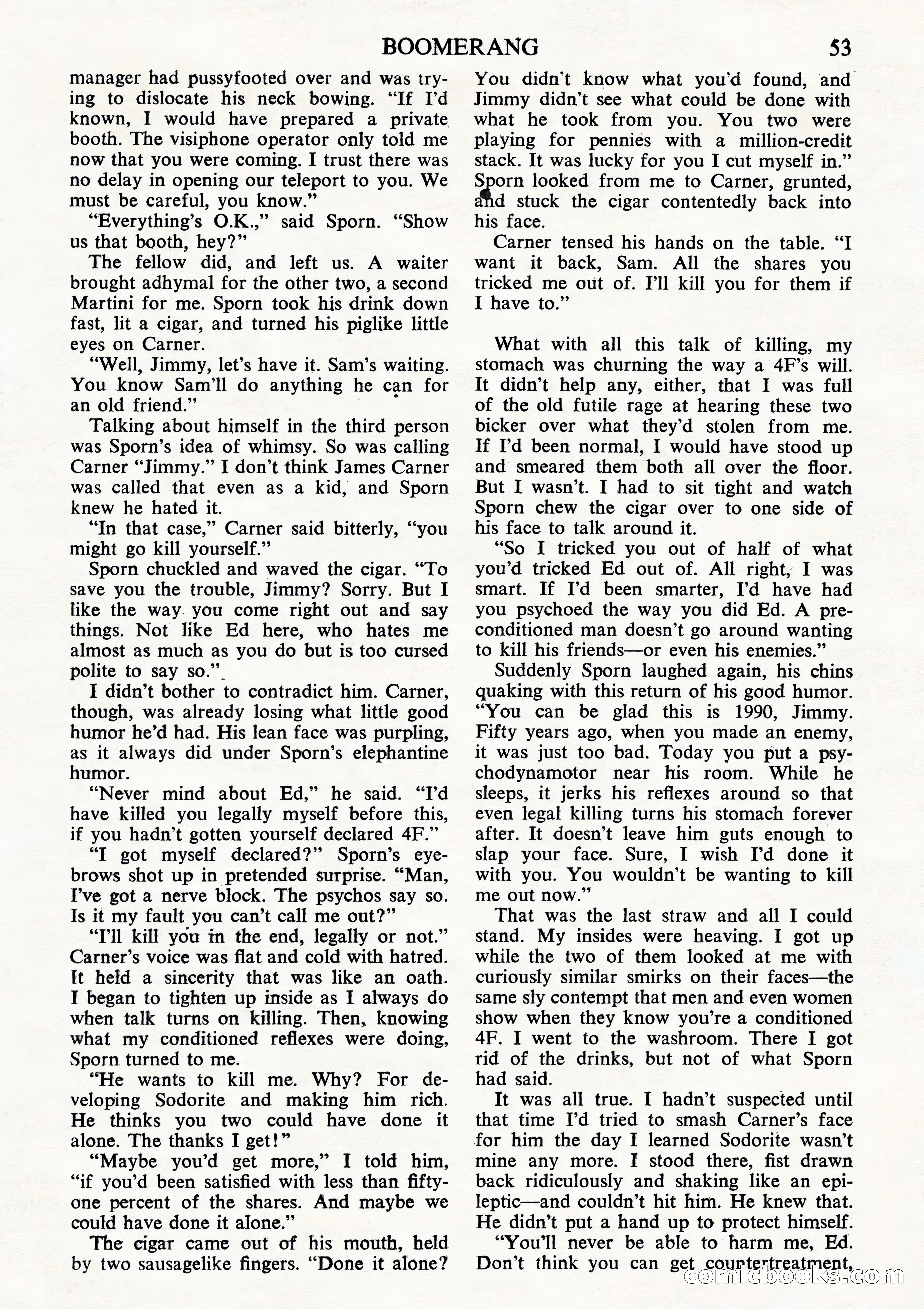 Astounding Science Fiction, British Edition (October 1944) — page 55 of 68