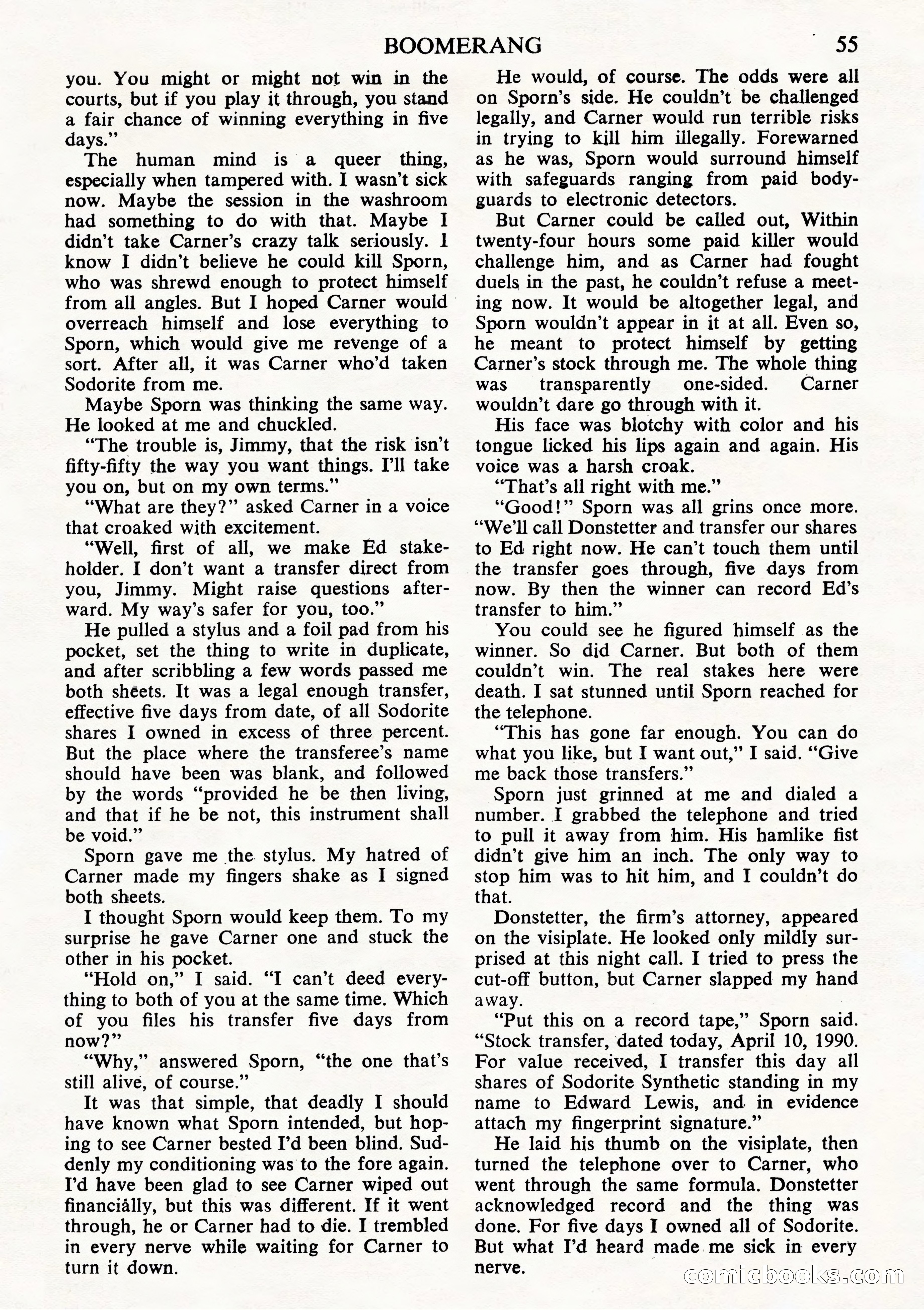 Astounding Science Fiction, British Edition (October 1944) — page 57 of 68