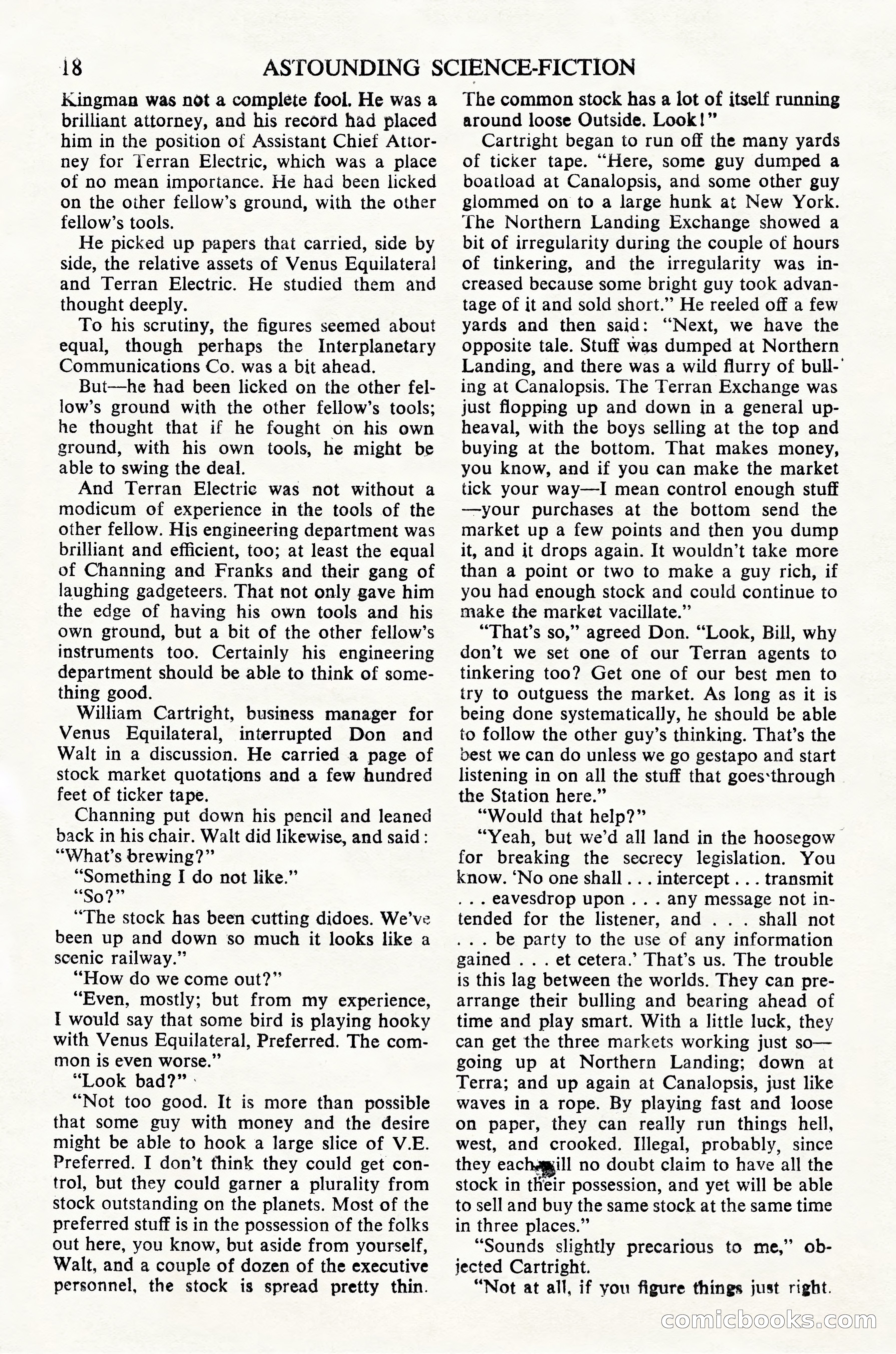 Astounding Science Fiction, British Edition — page 20 of 68