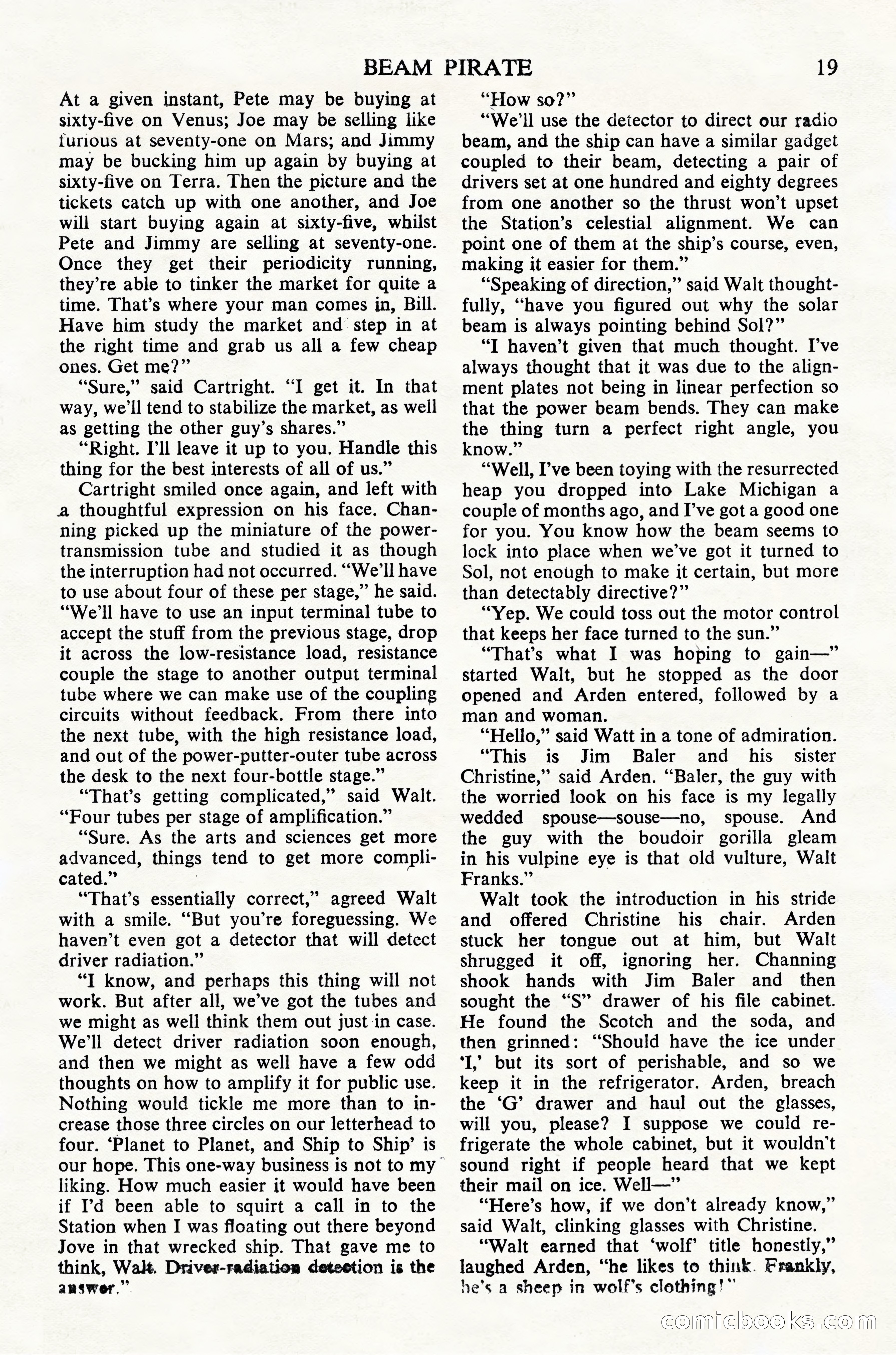 Astounding Science Fiction, British Edition — page 21 of 68