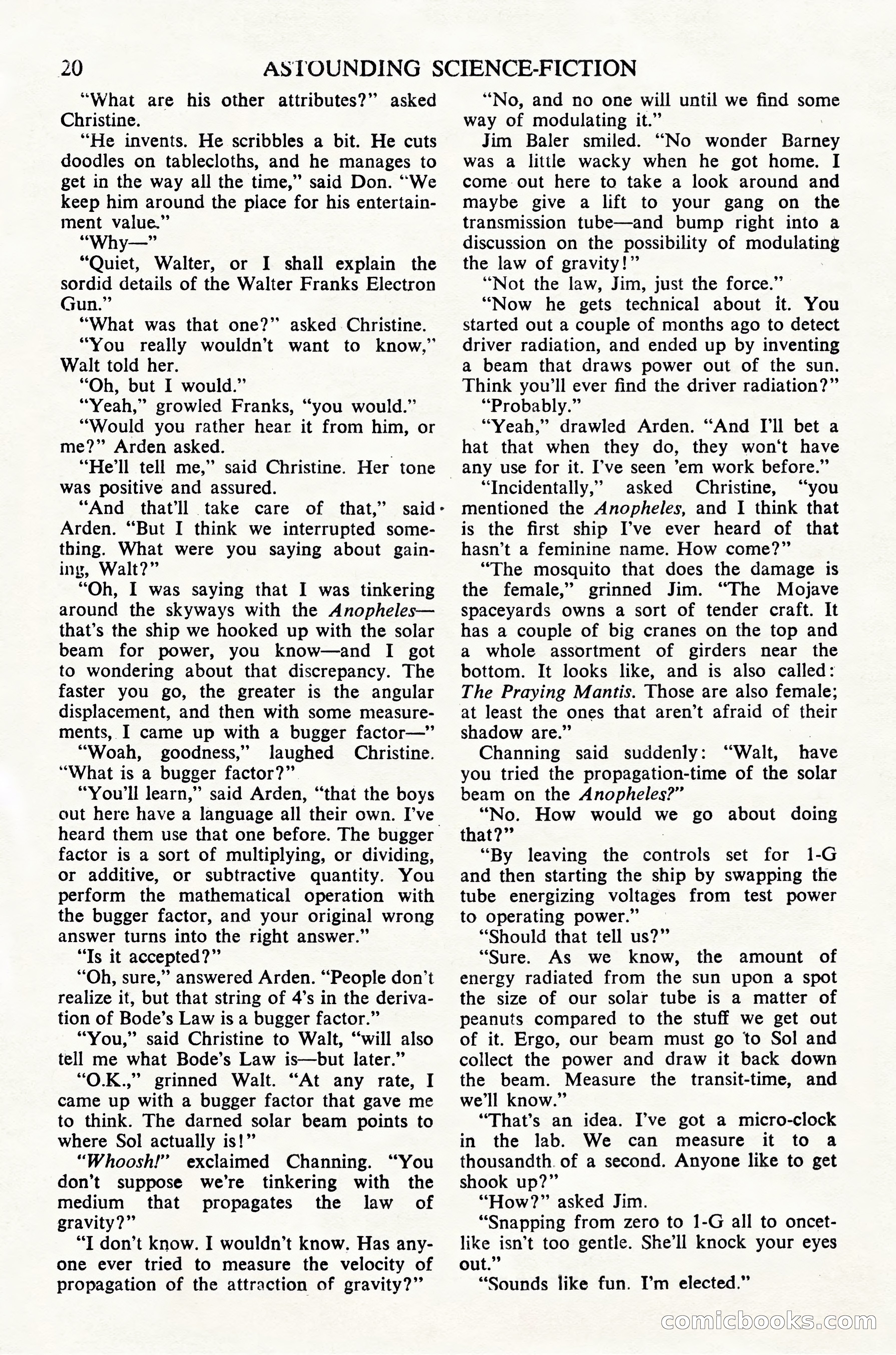 Astounding Science Fiction, British Edition — page 22 of 68