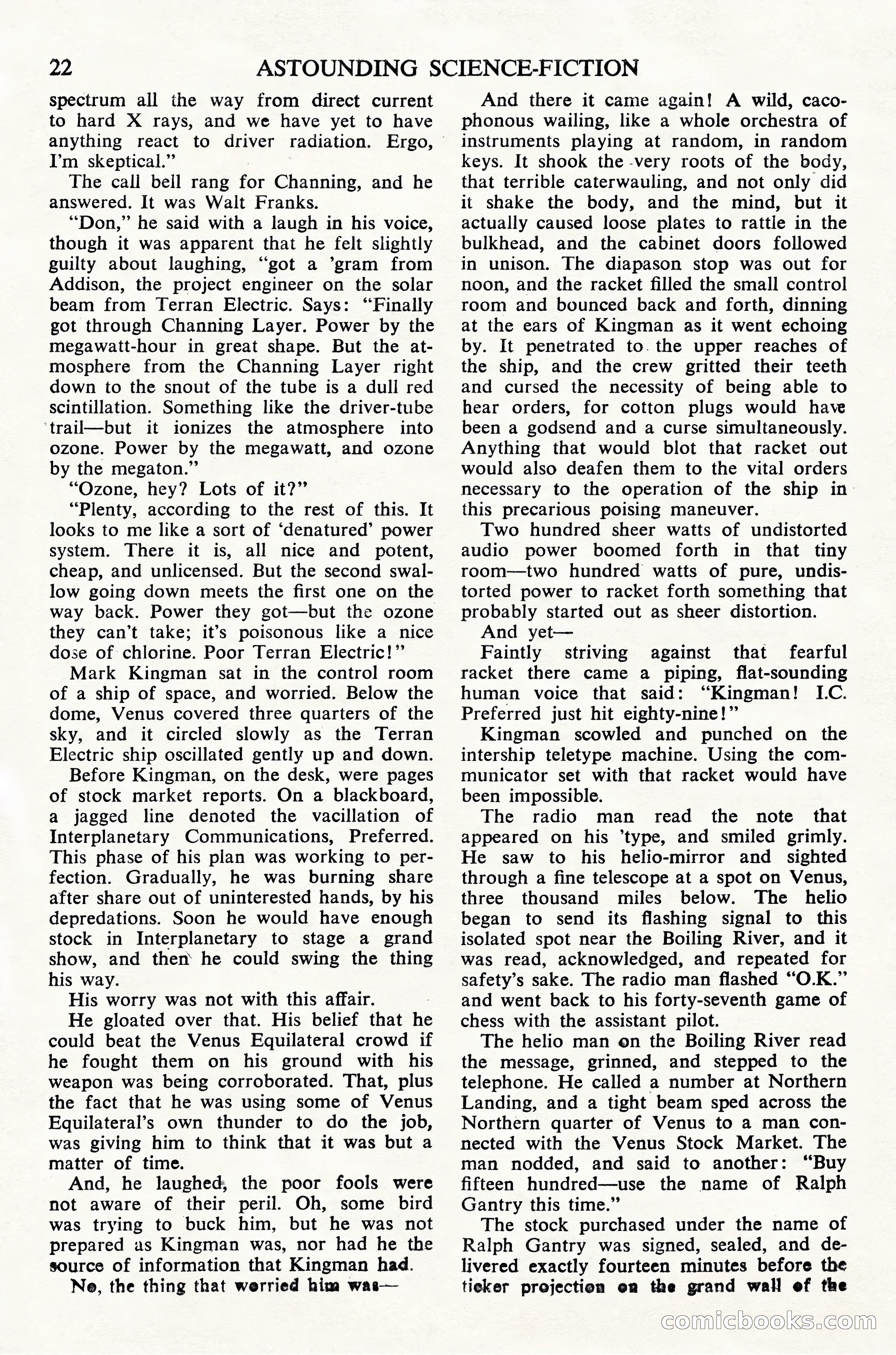 Astounding Science Fiction, British Edition — page 24 of 68