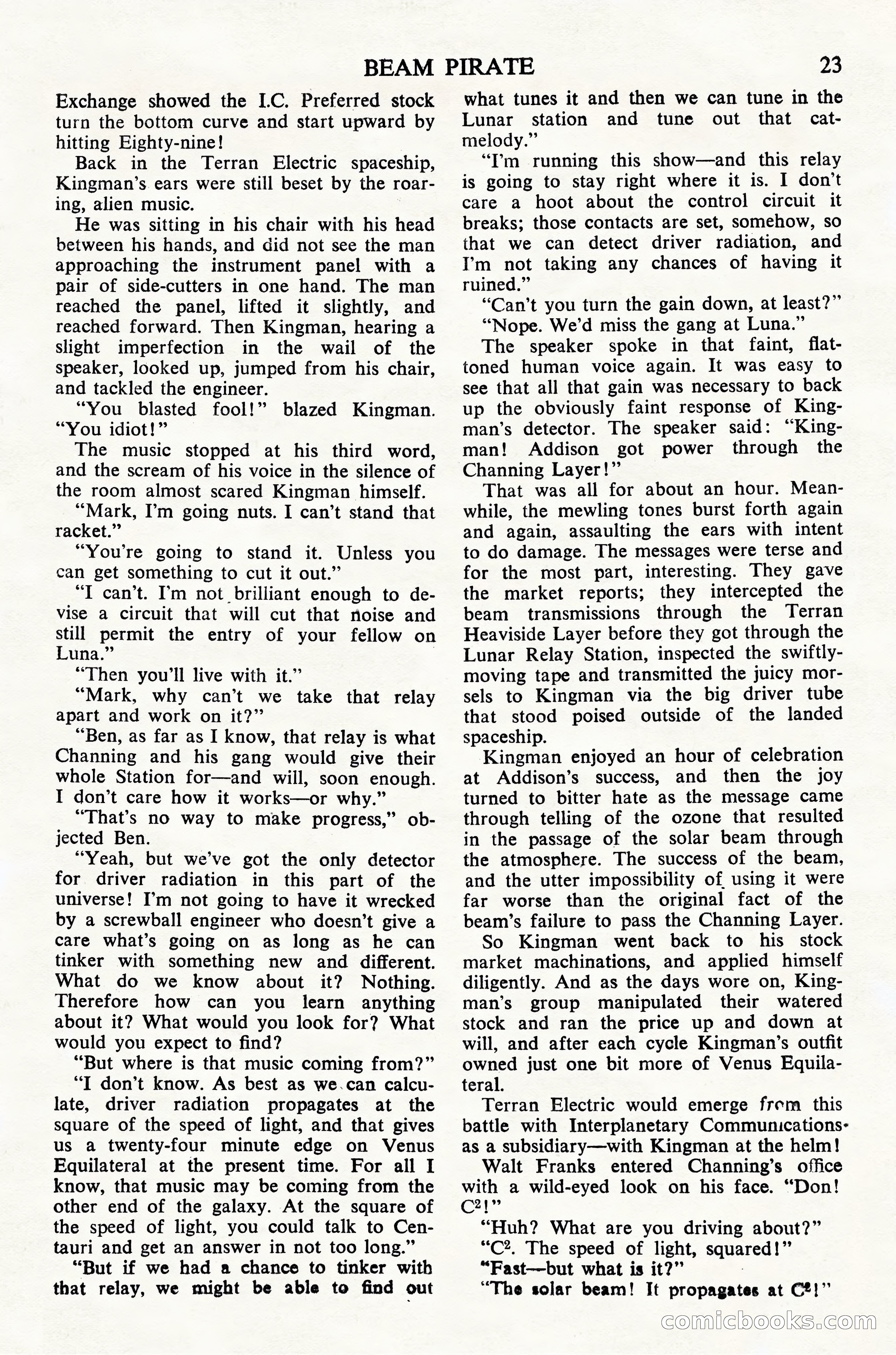 Astounding Science Fiction, British Edition — page 25 of 68