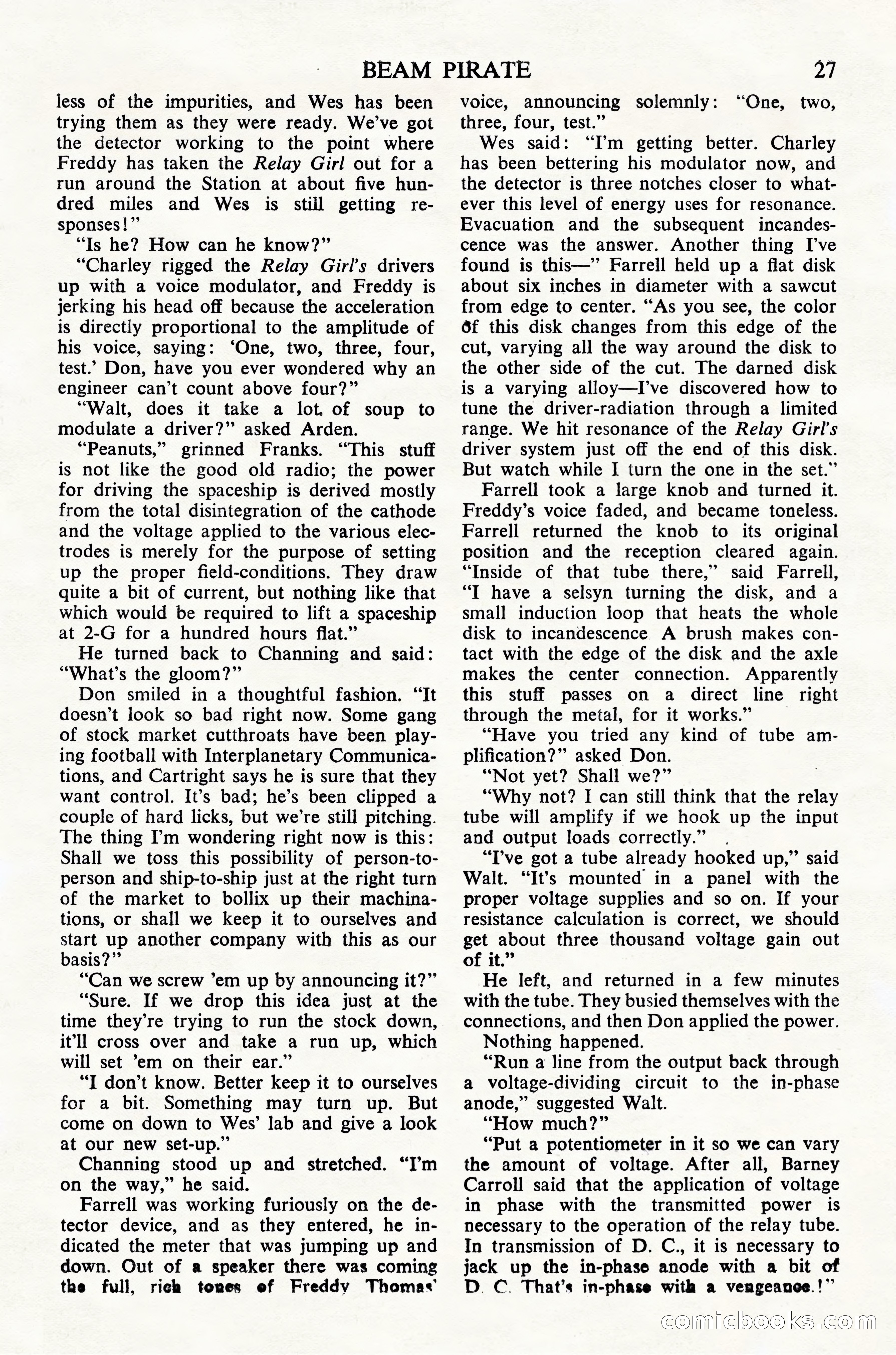 Astounding Science Fiction, British Edition — page 29 of 68