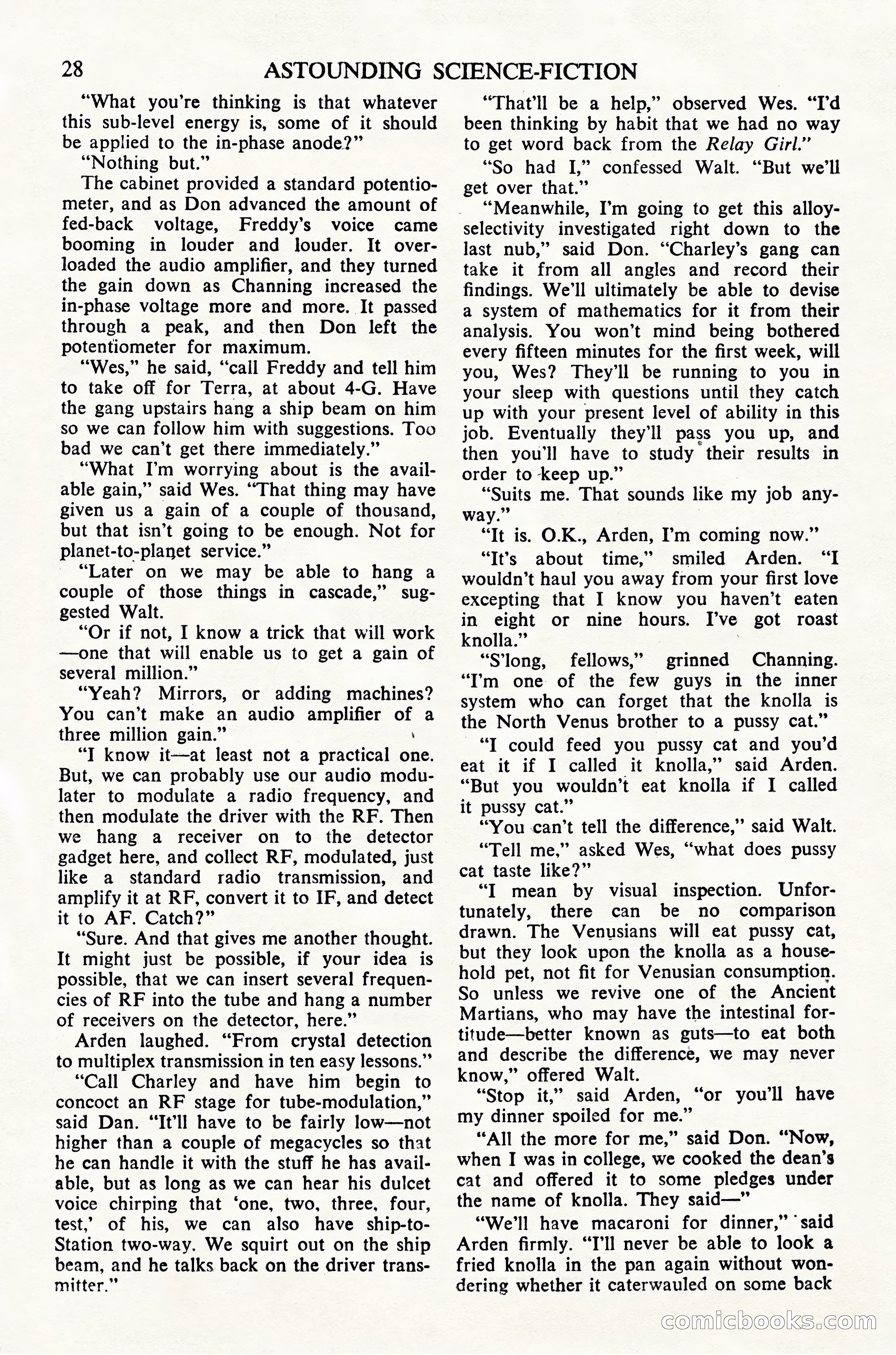 Astounding Science Fiction, British Edition — page 30 of 68