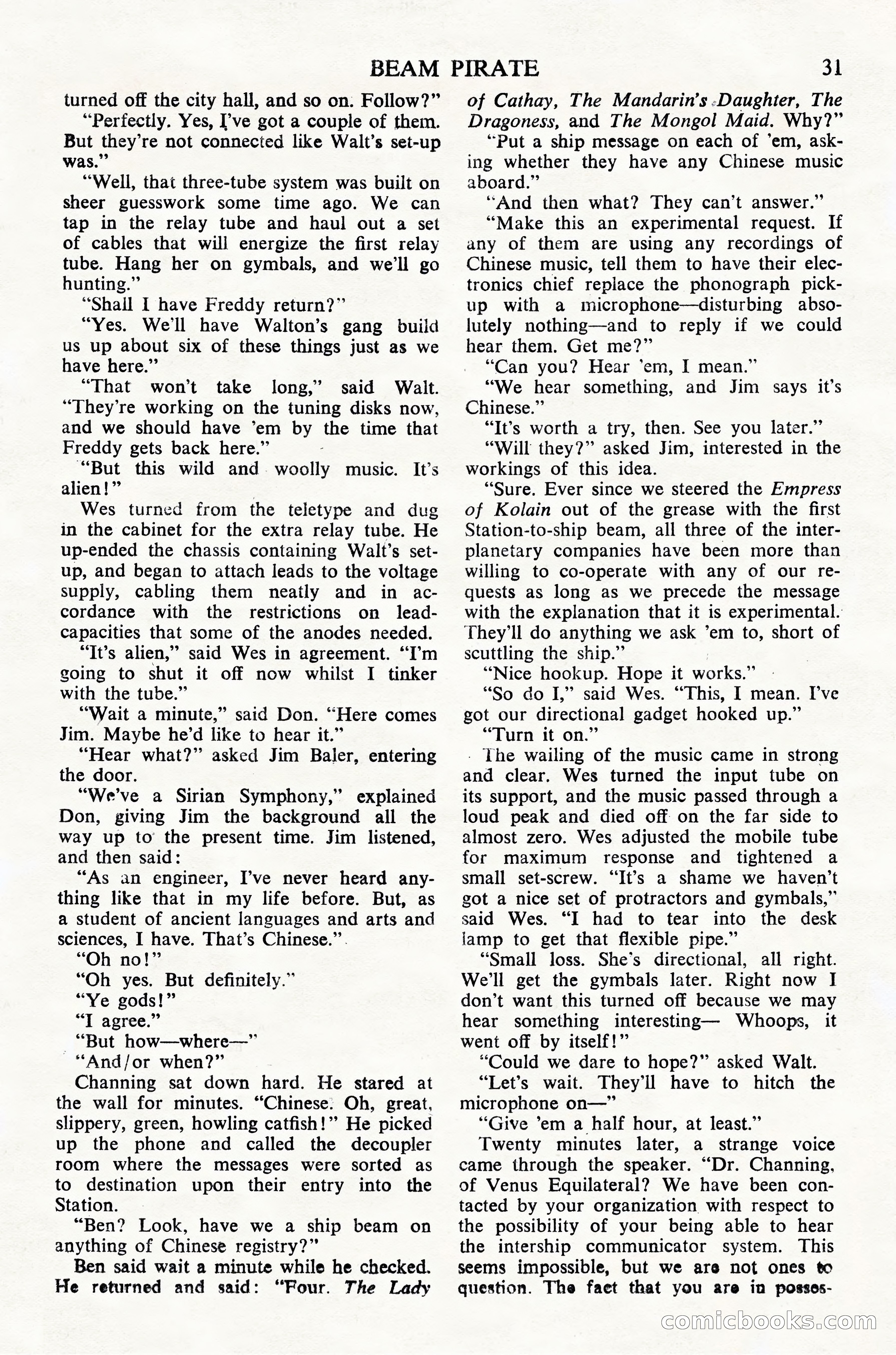 Astounding Science Fiction, British Edition — page 33 of 68