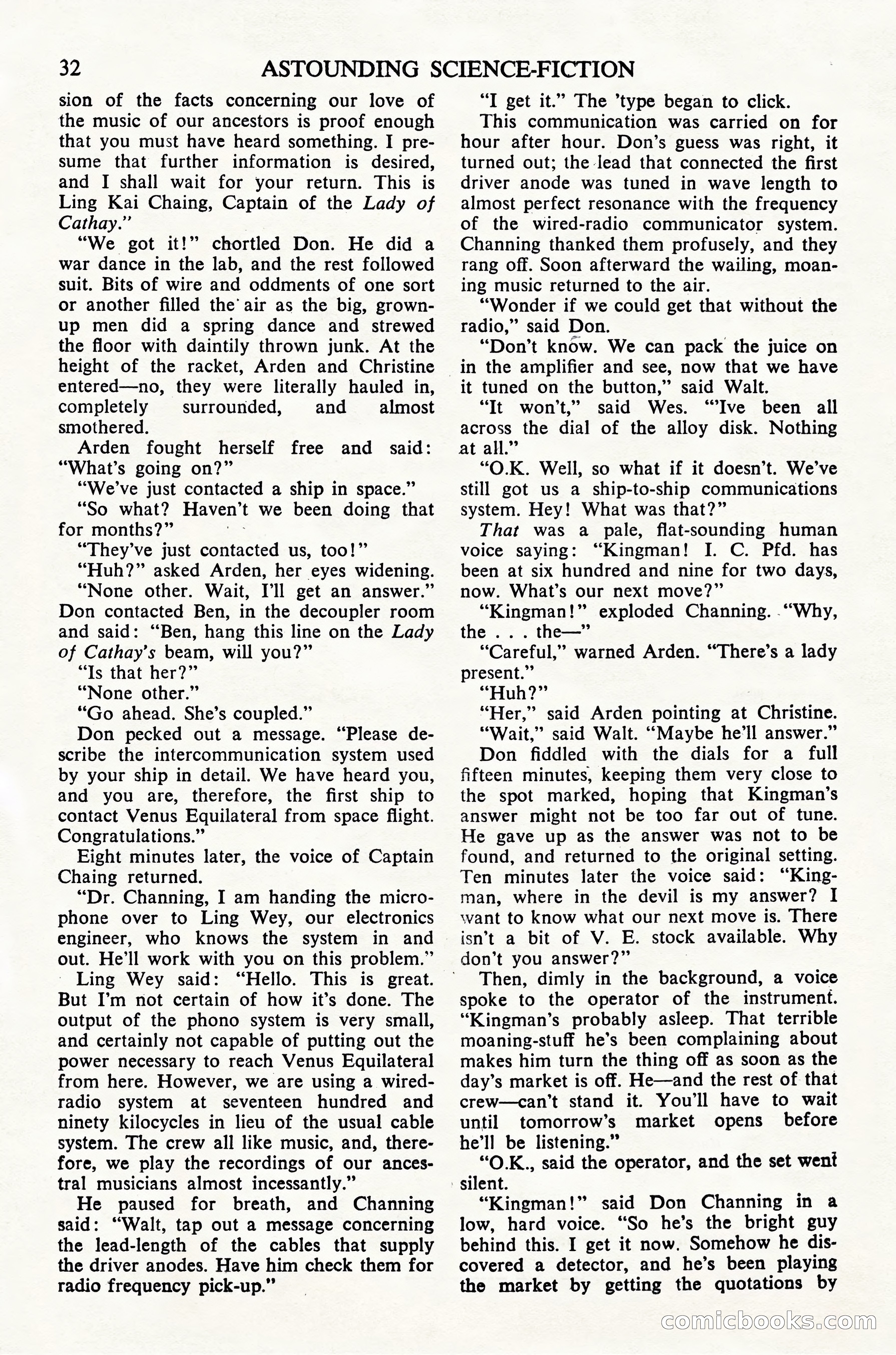 Astounding Science Fiction, British Edition — page 34 of 68