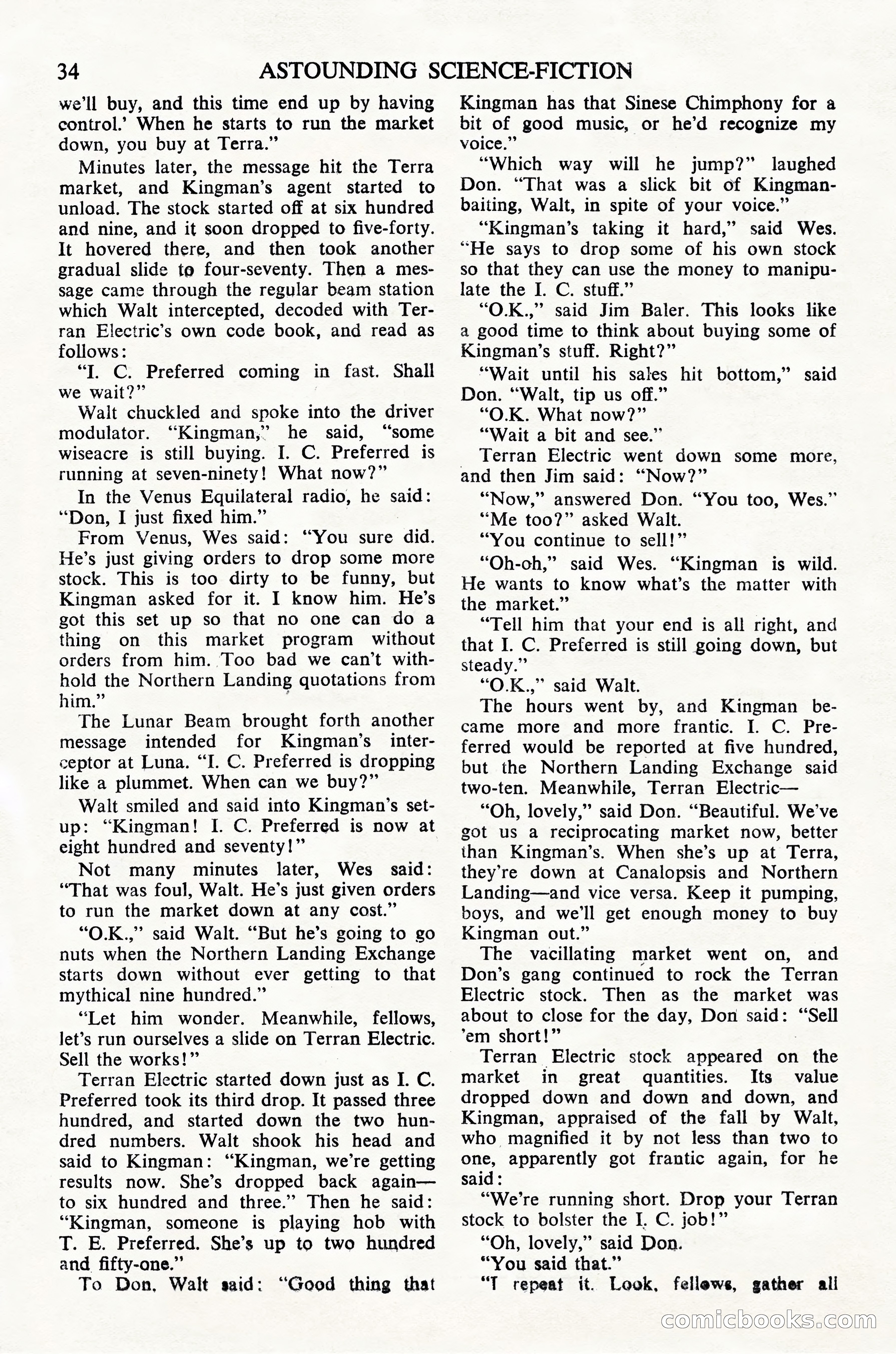 Astounding Science Fiction, British Edition — page 36 of 68